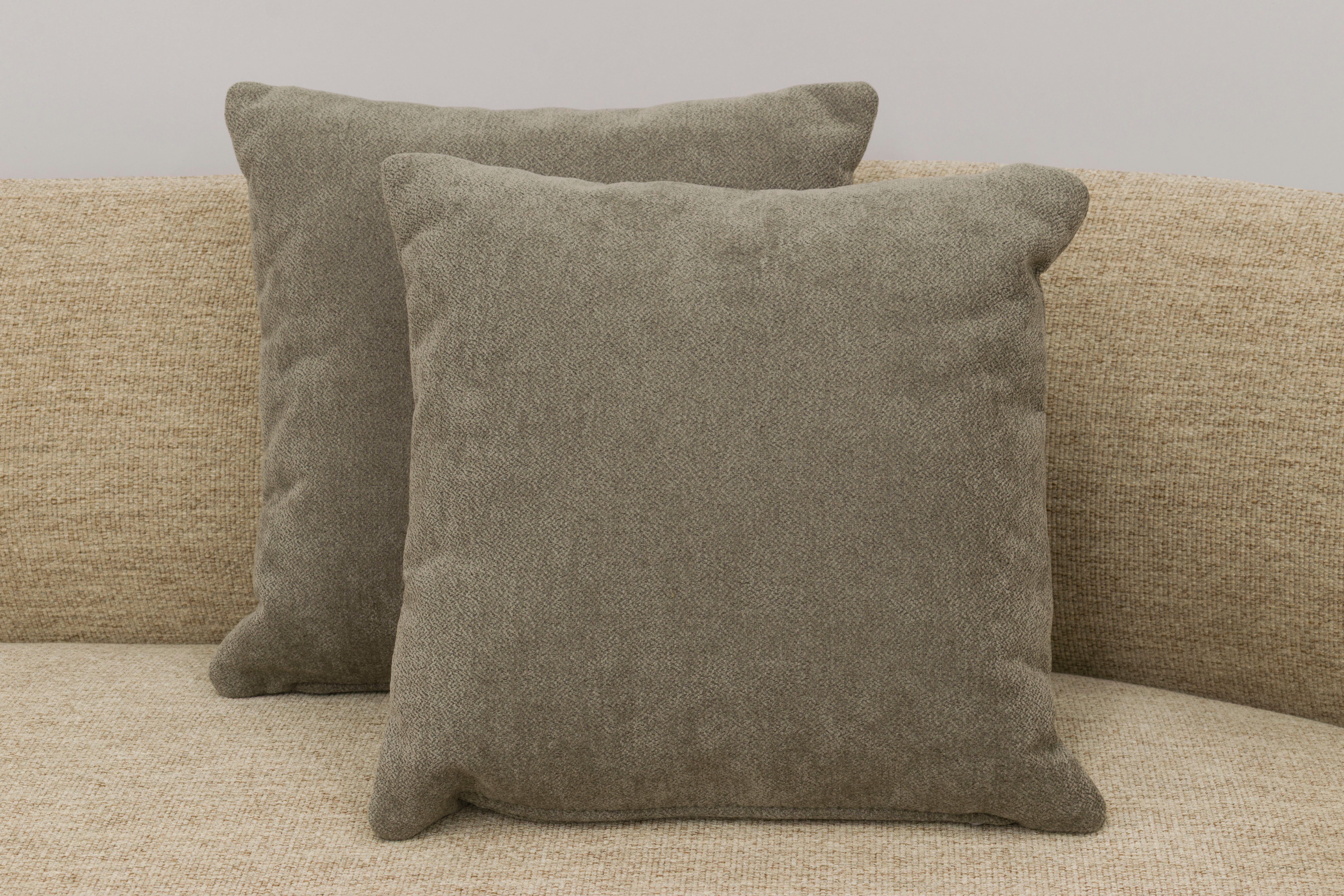 OTTO home Dekokissen Langelland, Dekokissen mit Füllung, Sofakissen 2er Set 40x40cm