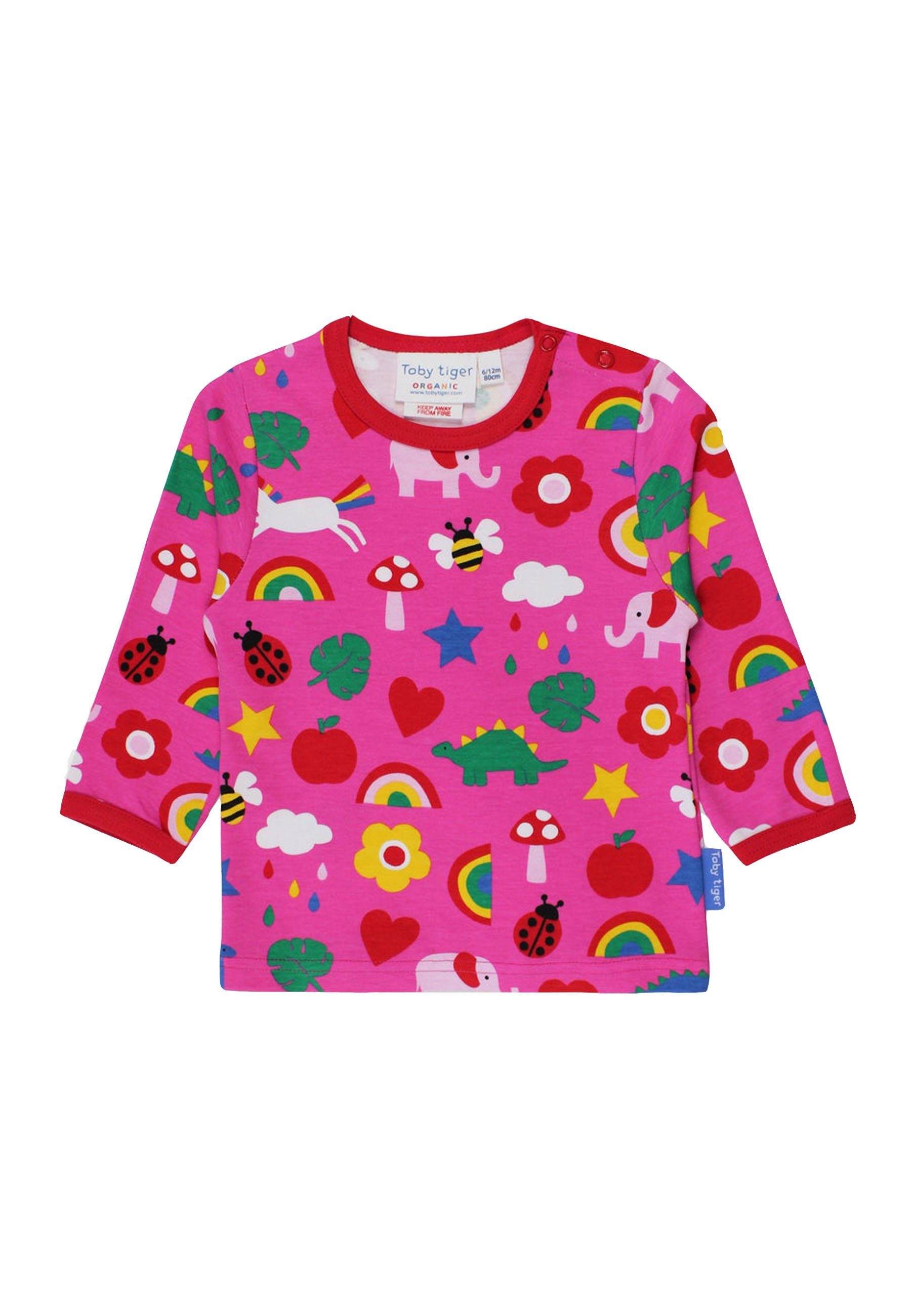 Langarmshirt Langarmshirt mit Spielzeug Print