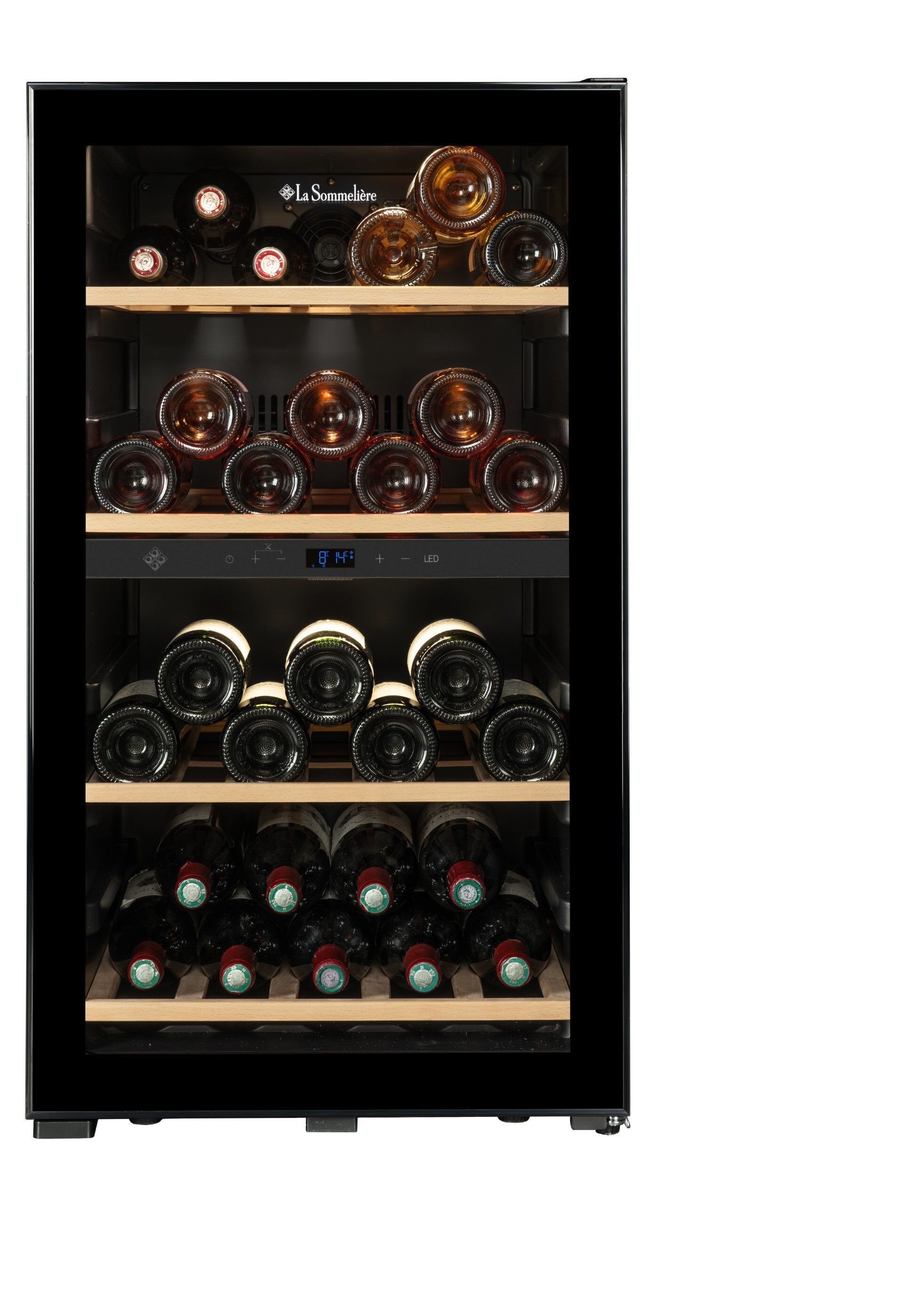 La Sommelière Weinkühlschrank SMART52DZ, für 52 Standardflaschen á 0,75l,Smart