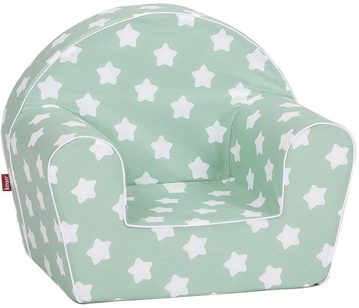 Stars, Knorrtoys® Kinder; Green in White Sessel für Made Europe