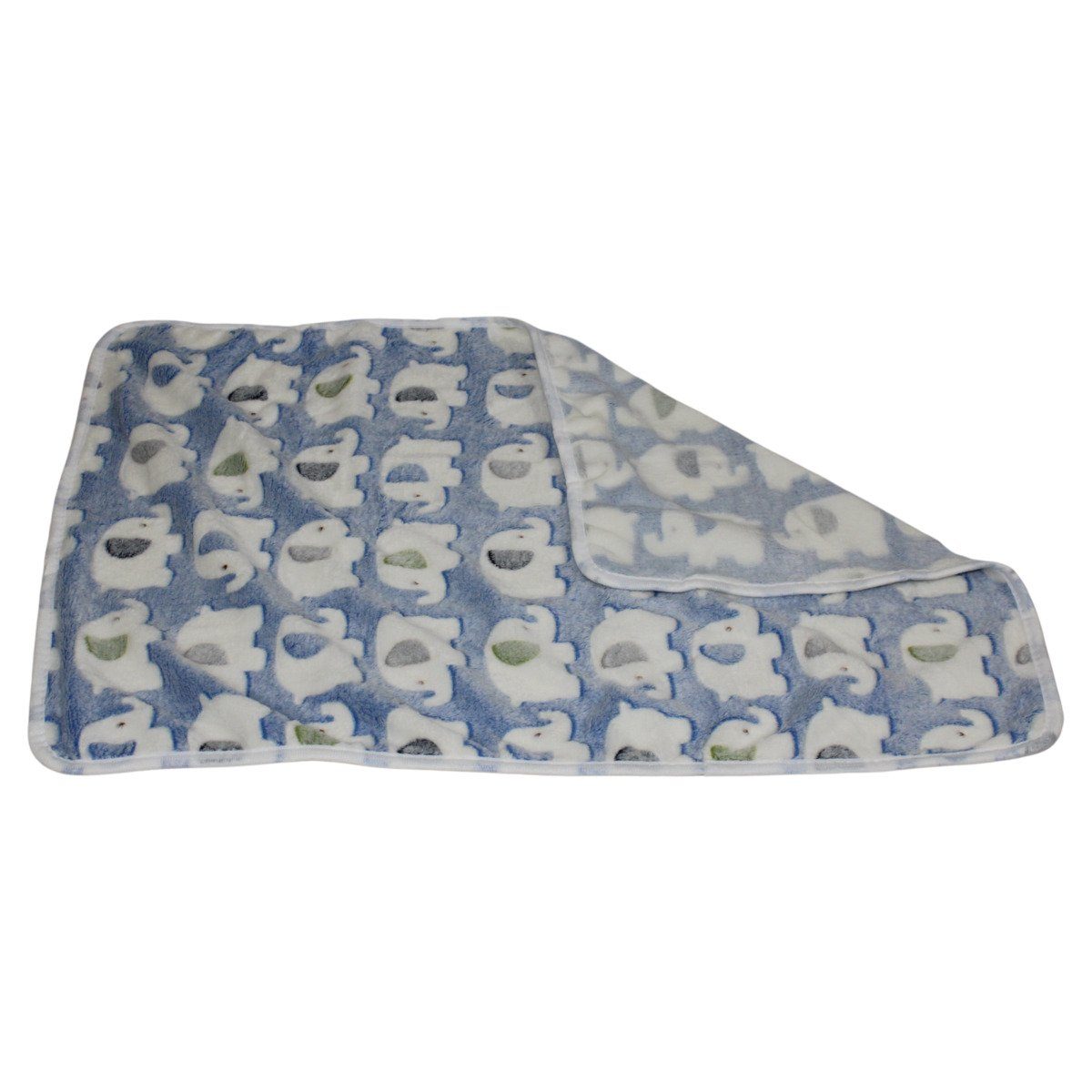 Pettimania Tierdecke Fleece Decke mit Elefanten-Motiv günstig online kaufen
