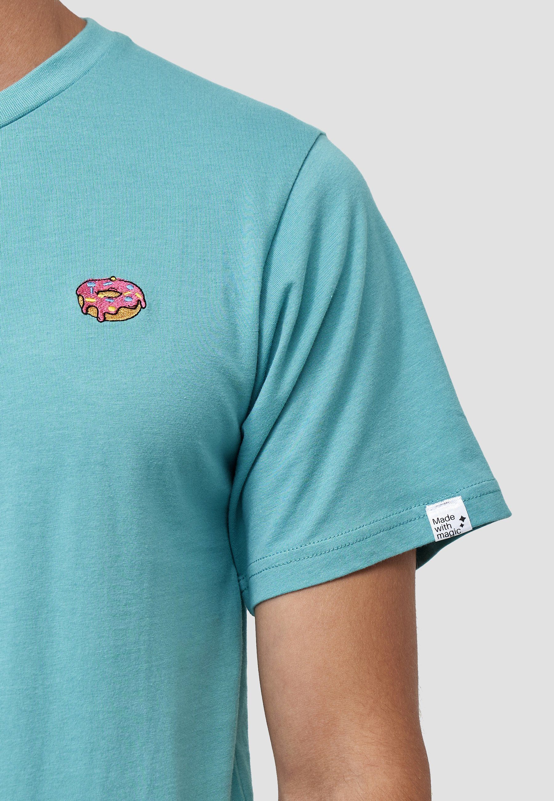 GOTS zertifizierte MIKON Aqua Bio-Baumwolle T-Shirt Donut