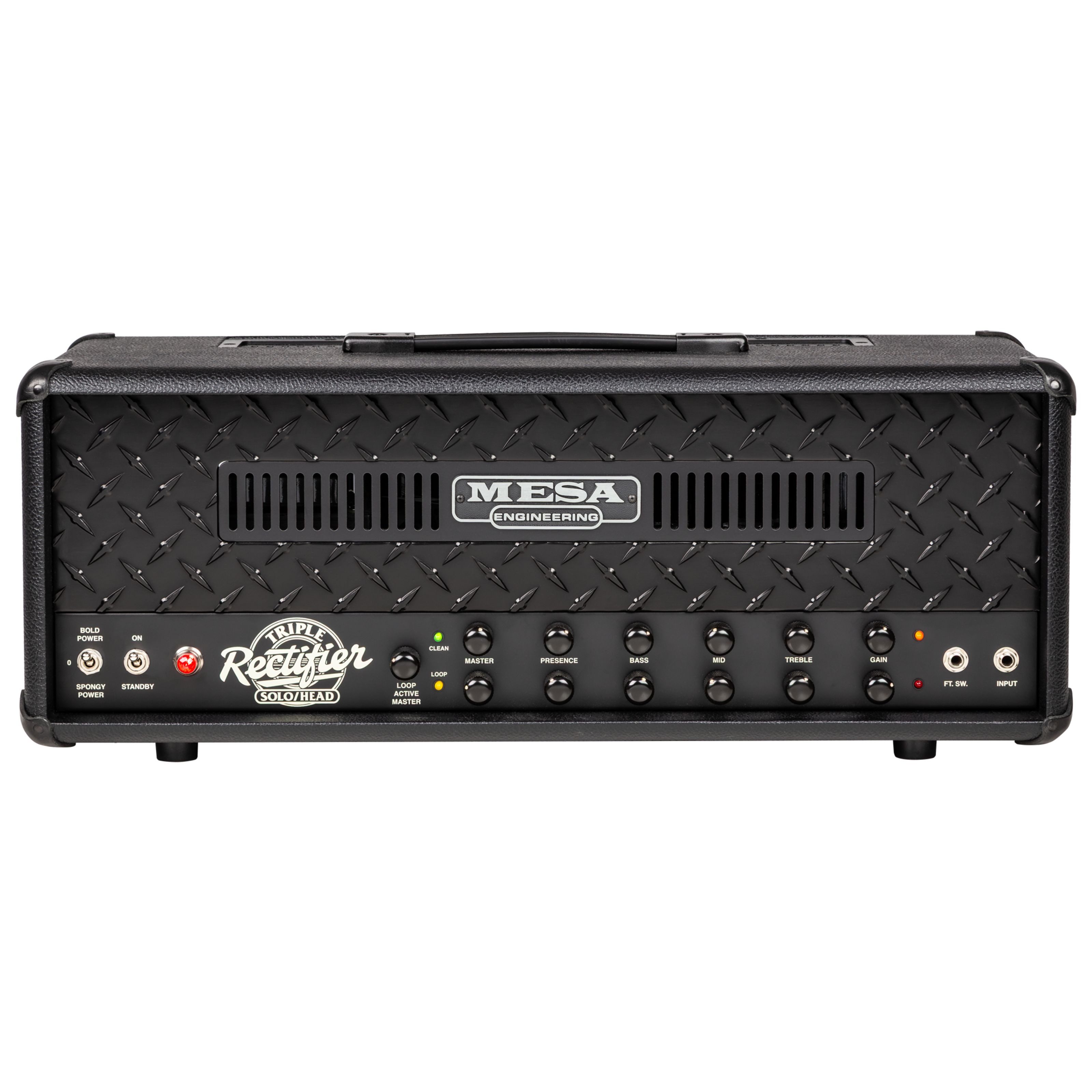 Mesa Boogie Verstärker (Triple Rectifier 90s 2-Channel Blackout - Röhren Topteil für)
