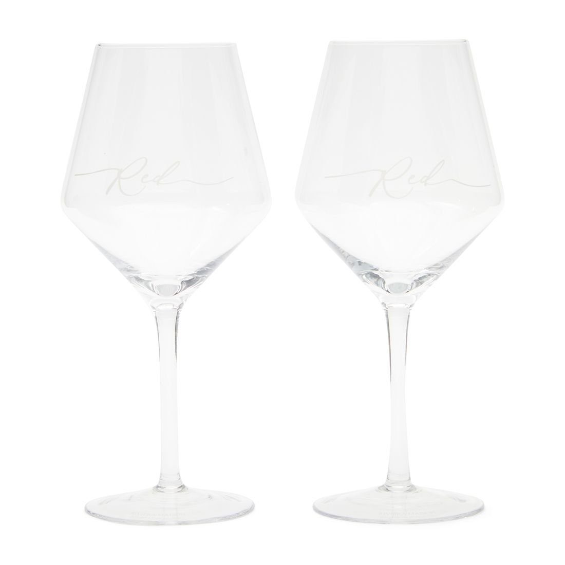 Rivièra Maison Rotweinglas RM Red Wine Glass 2 pcs - 2er Set Rotwein Gläser, Glas