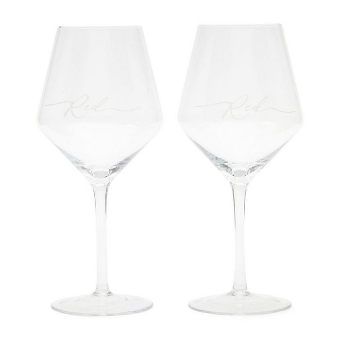 Rivièra Maison Rotweinglas RM Red Wine Glass 2 pcs - 2er Set Rotwein Gläser Glas