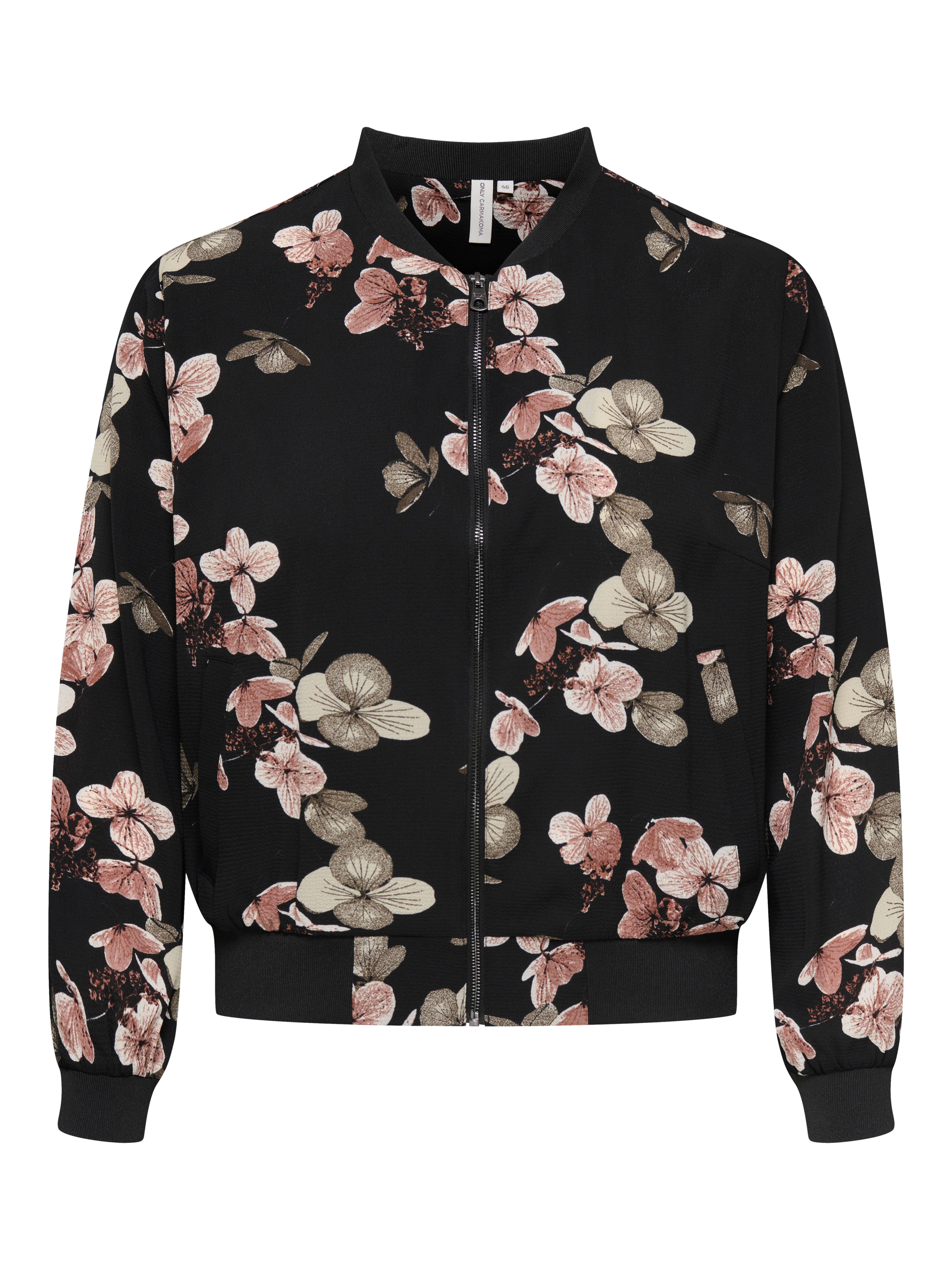 ONLY CARMAKOMA Bomberjacke CARLUX LIFE LS BOMBER JACKET NOOS Materialmix, r günstig online kaufen