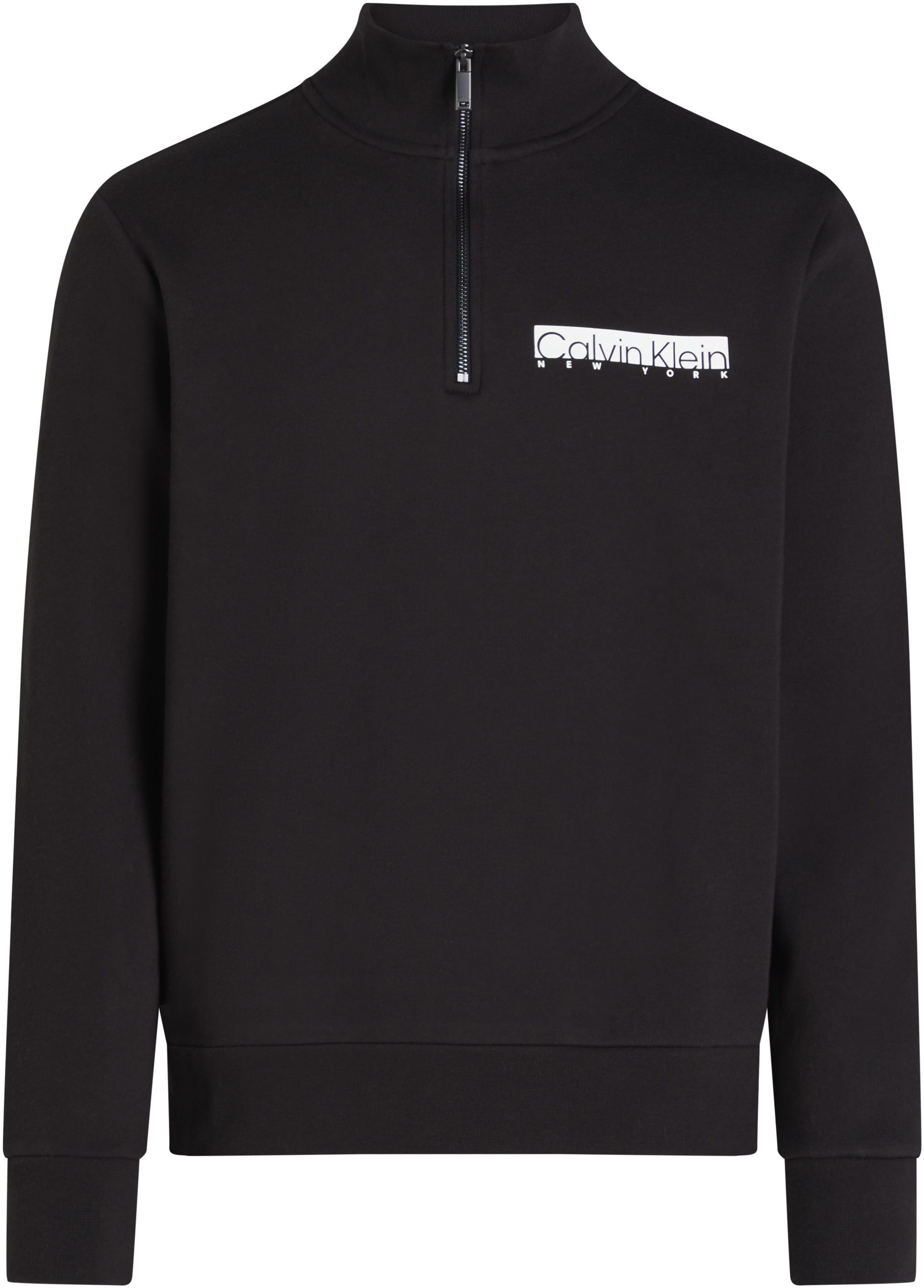 Sweatshirt NY CHEST BOX LOGO Q-ZIP