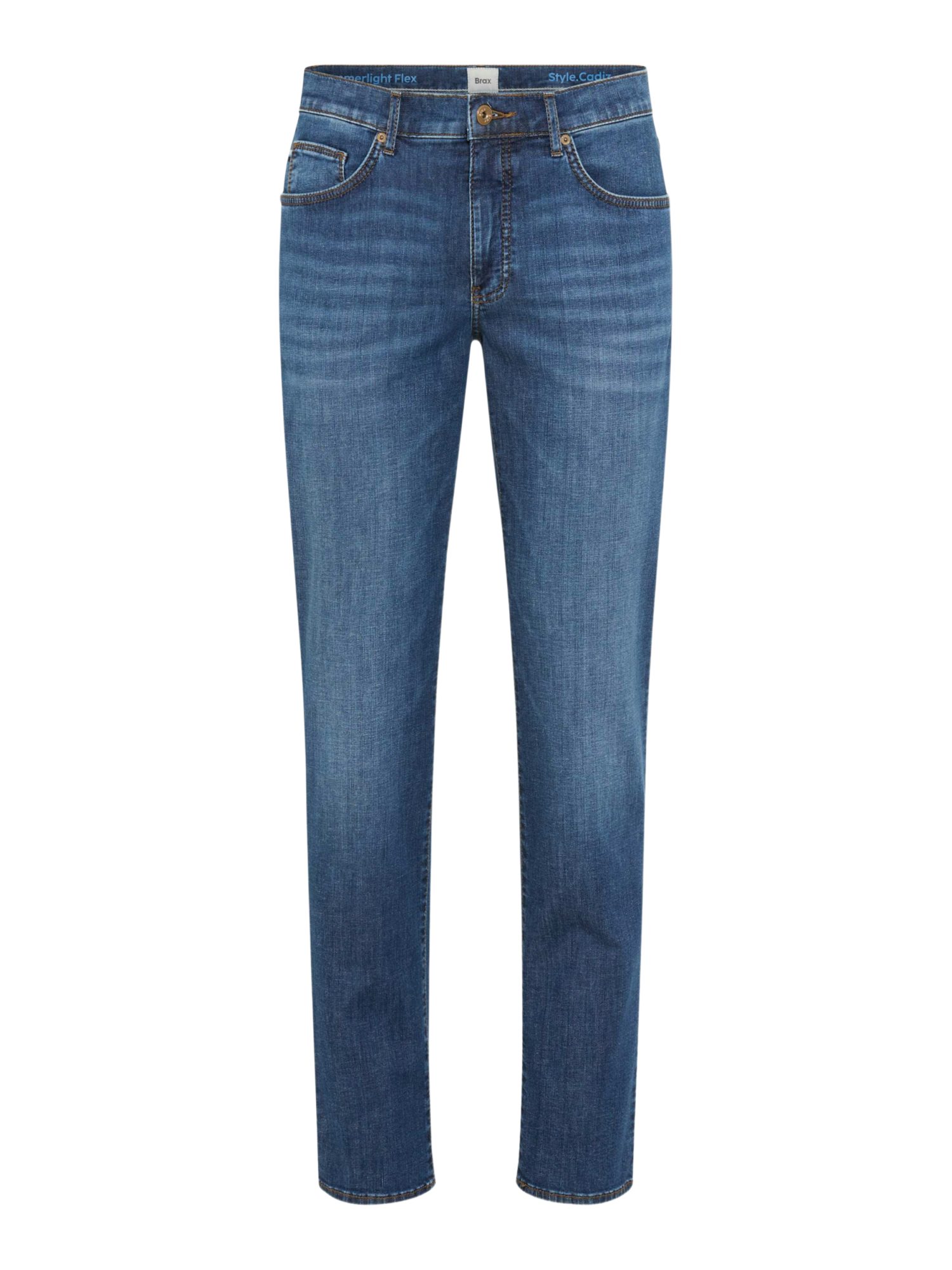 Brax 5-Pocket-Jeans blau,Casual,Baumwolle,Unifarben,Regular Fit,Mittel