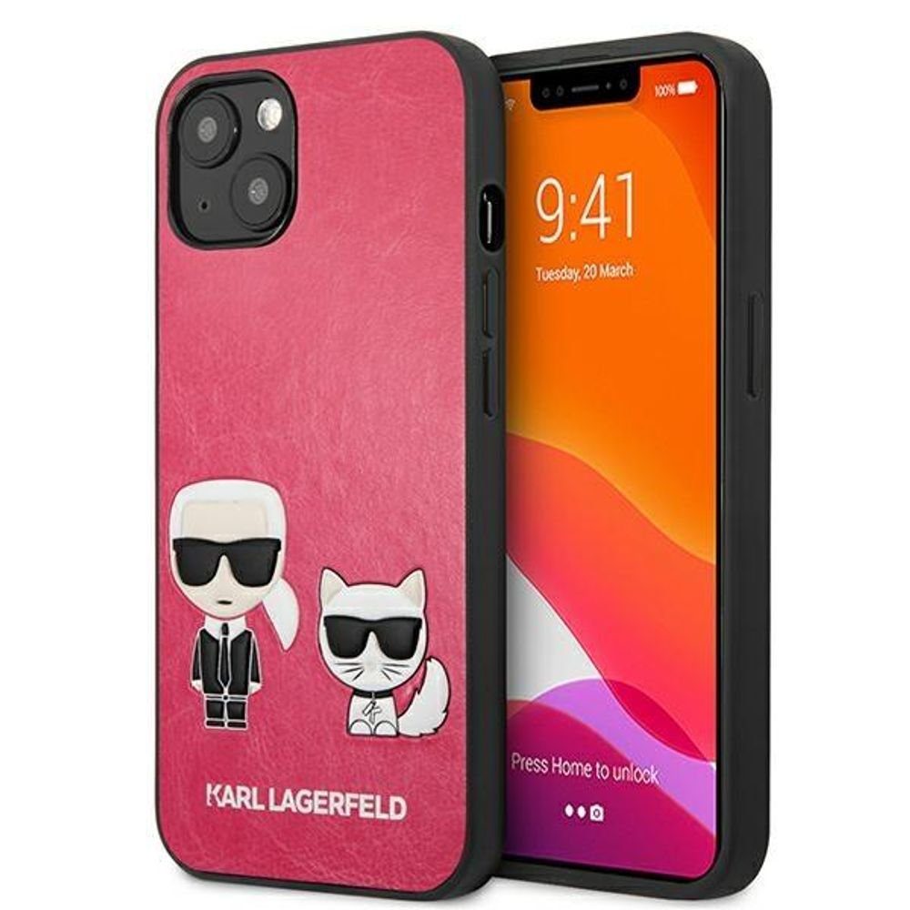 KARL LAGERFELD Handyhülle Karl Lagerfeld KLHCP13SPCUSKCP iPhone 13 mini ...