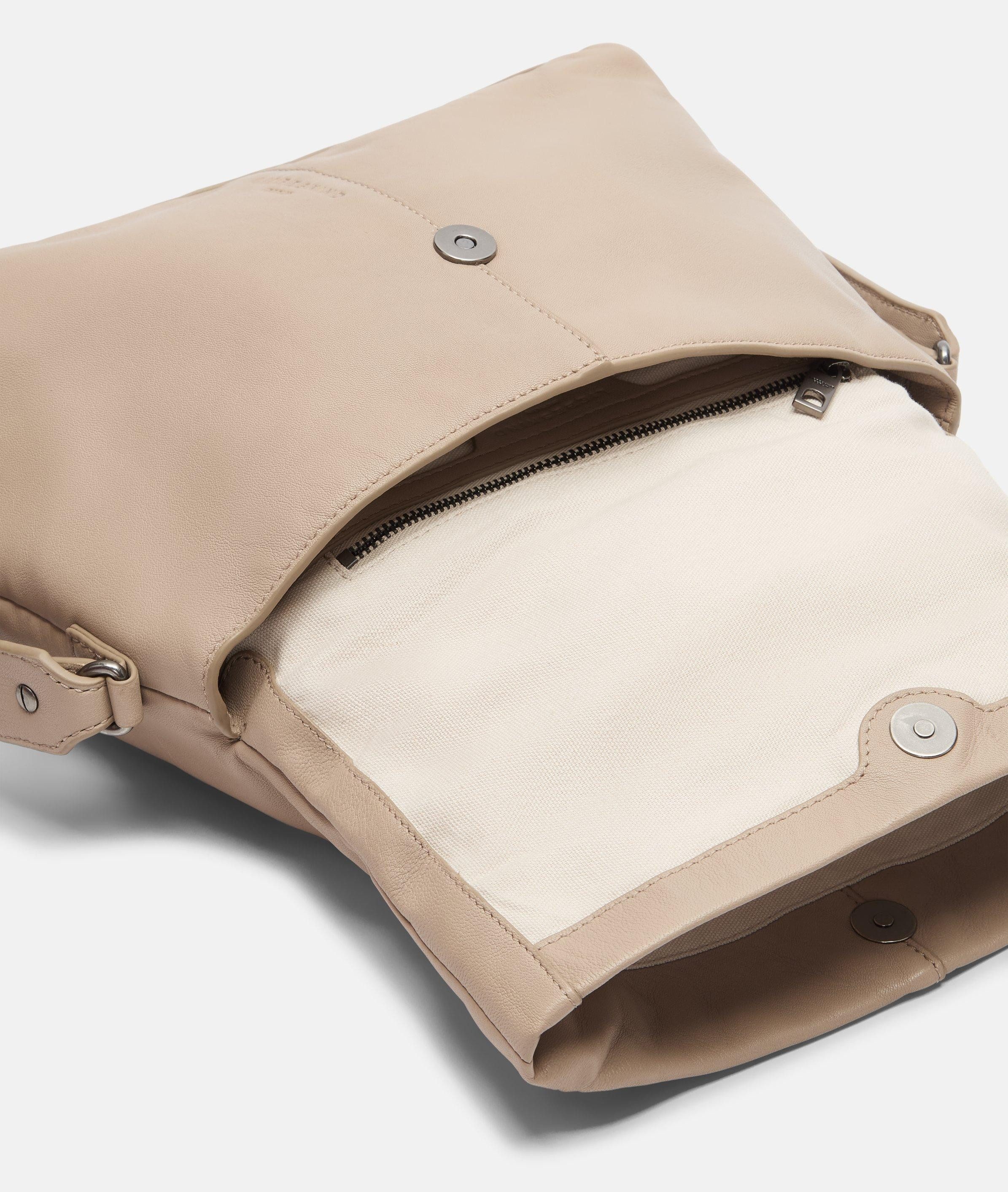 Liebeskind Berlin Schultertasche Fiona Hobo S, Handliche Schultertasche aus Schafsleder