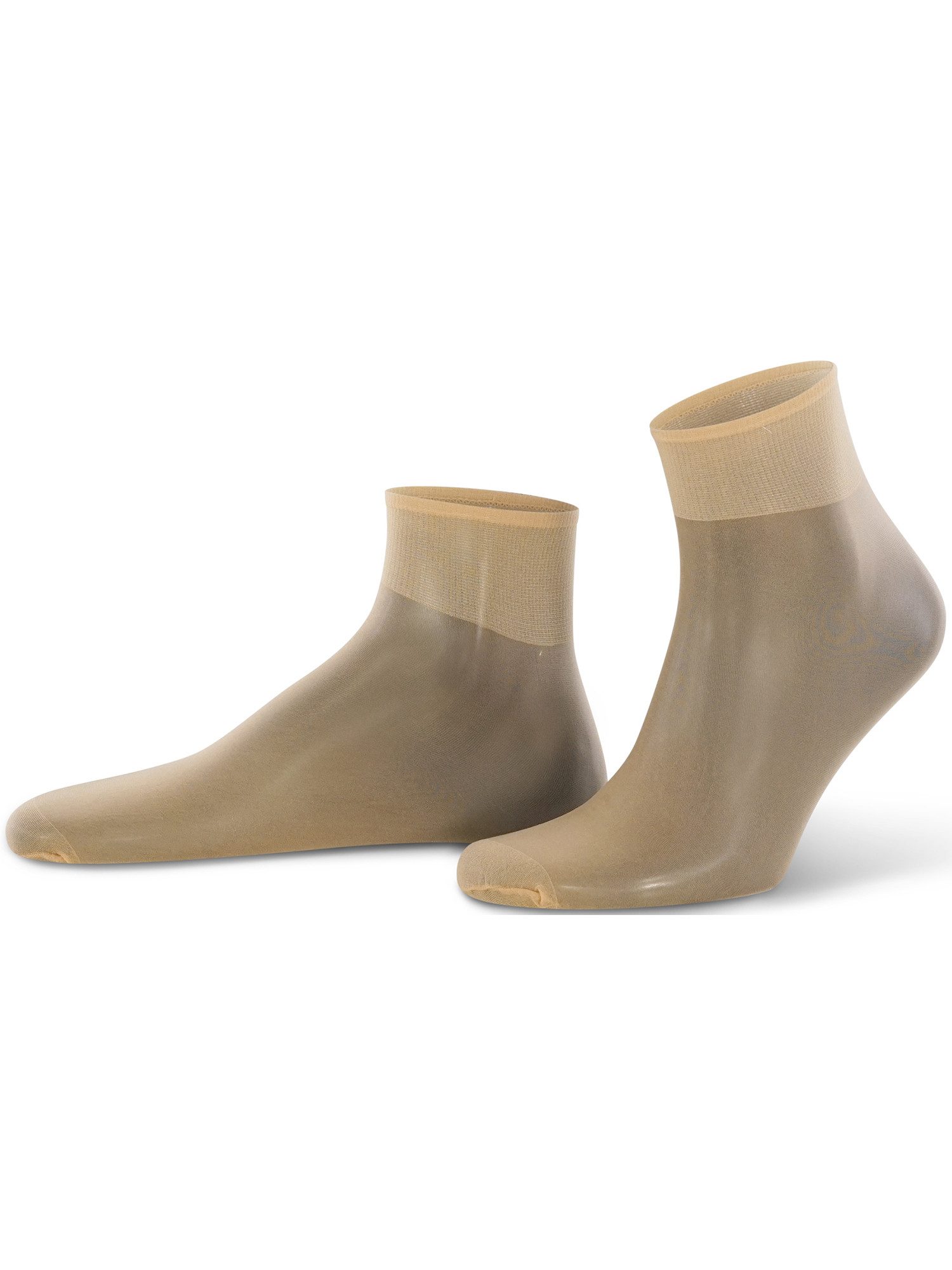Nur Die Füßlinge Seidenfein 15 DEN Damen (1er/3er/6er/9er Pack, 1-Paar) sneaker-socken strumpf strümpfe