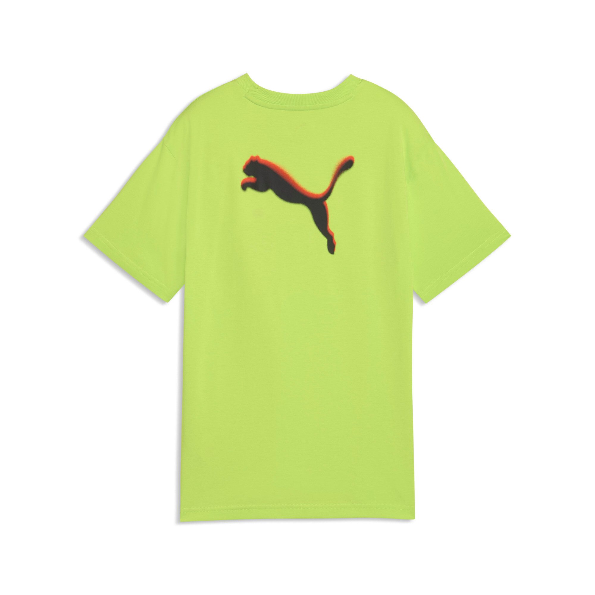 PUMA T-Shirt STREET RELAXED GRAPHIC TEE B sportliche Passform, Kurzarm, mit Print-Applikation