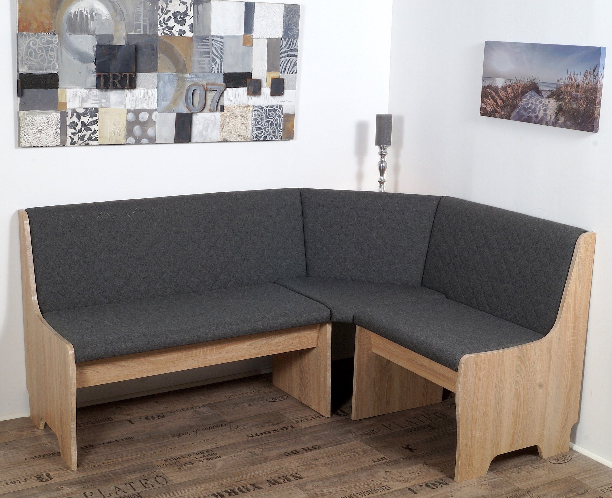 Stolebaenk Eckbankgruppe Bremen MA/PENIPI, (Eckbankgruppe, 1 x Eckbank, 2 x Stuhl, 1 x Tisch)