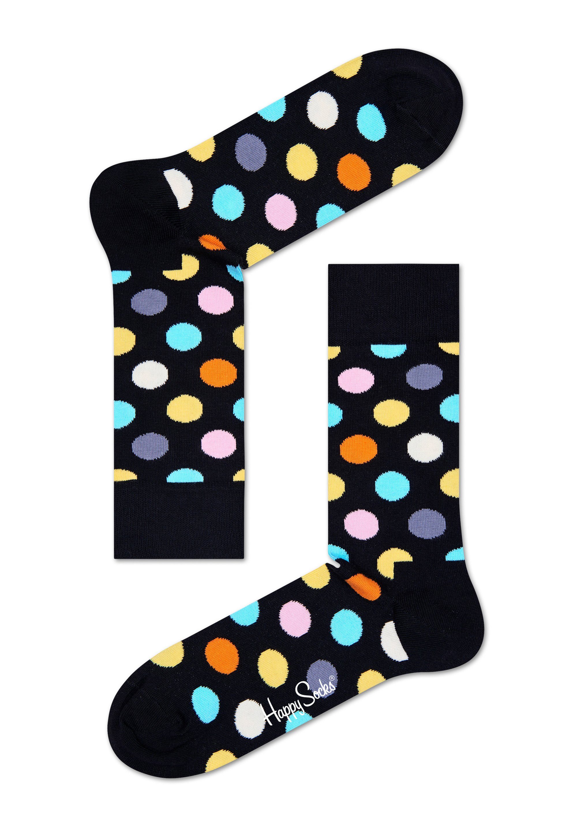 Happy Socks Basicsocken 2-Pack Classic Big Dot Socks aus nachhaltiger Baumw günstig online kaufen