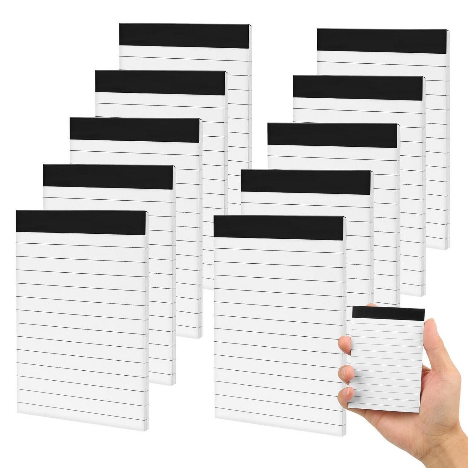 LuxusKollektion Notizblock Notizblock A7 liniert 10er Pack