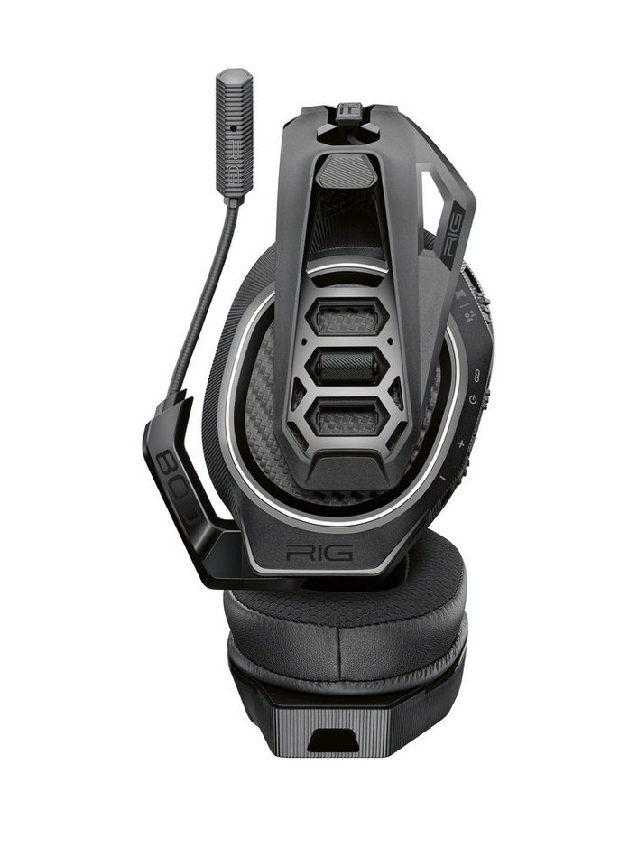 nacon RIG 800 PRO HX, schwarz, USB, kabellos, Dolby Atmos, Over Ear Gaming- Headset (kompatibel mit Xbox Series X/S, Xbox One), Flexibler, haltbarer  und praktisch unzerbrechlicher Kopfbügel, 290g ultraleicht