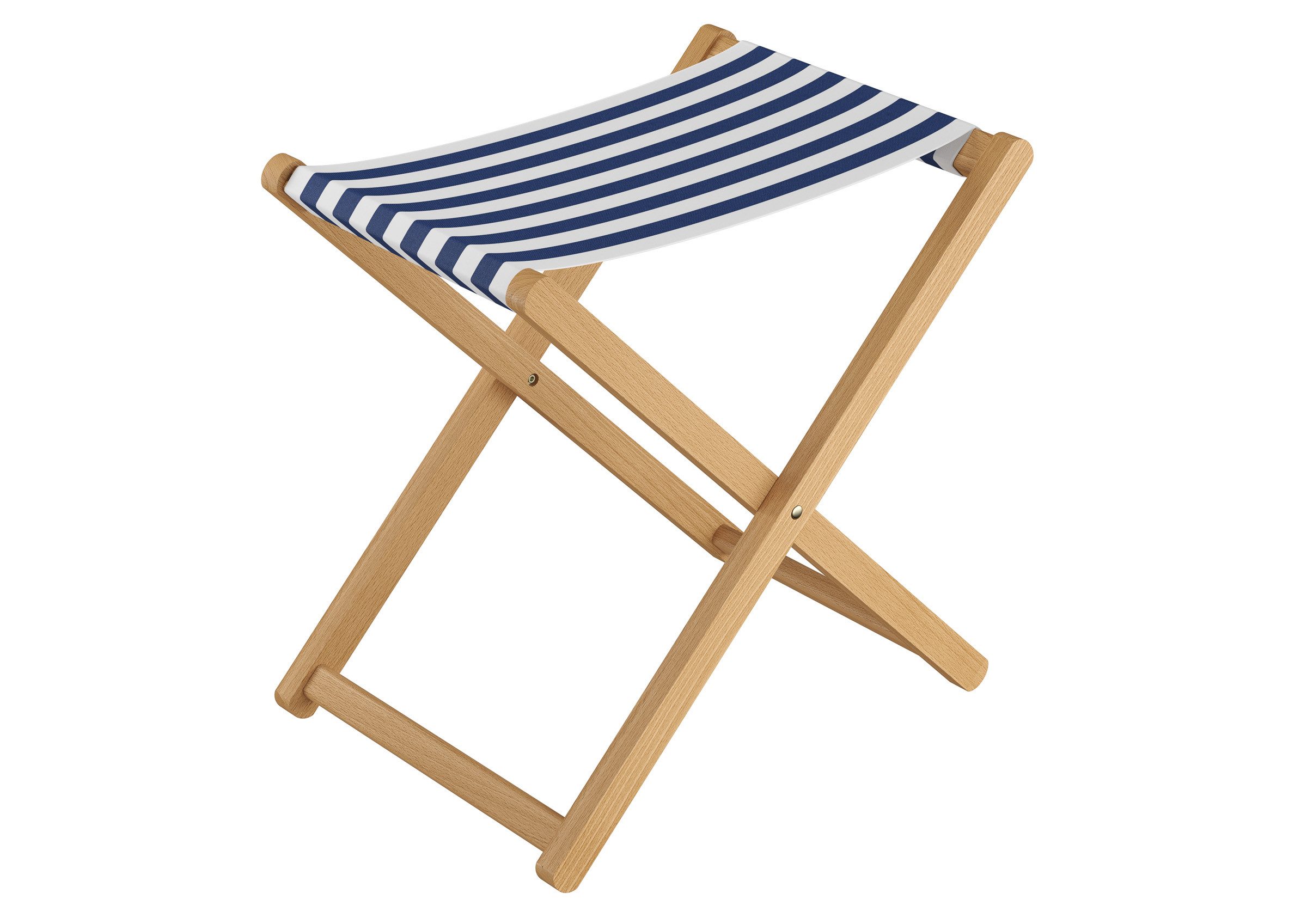 ERST-HOLZ Gartenliege Klappbarer Holz-Campinghocker XL Normale günstig online kaufen
