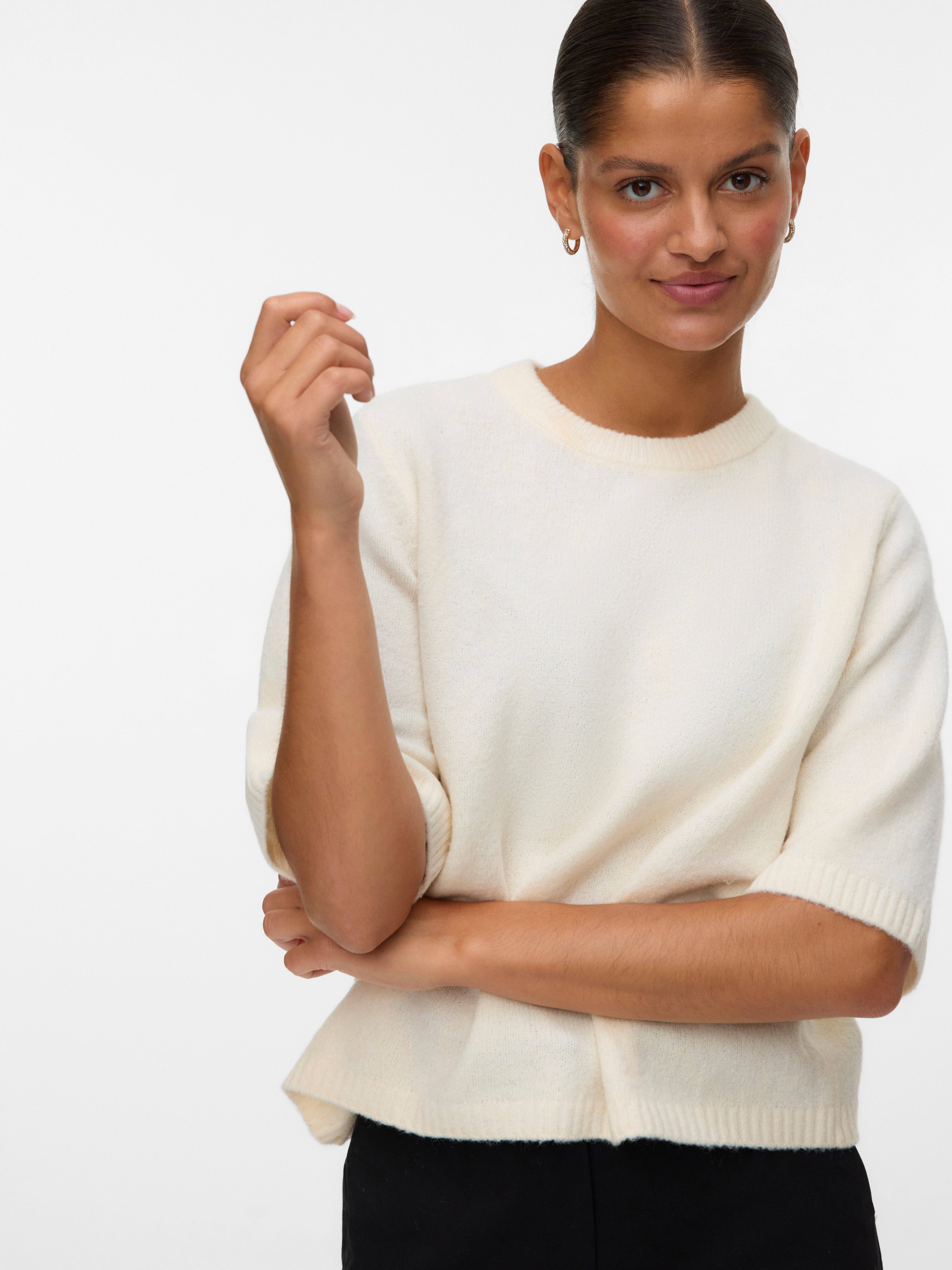 Vero Moda Rundhalspullover VMBOOM 2/4 O-NK günstig online kaufen