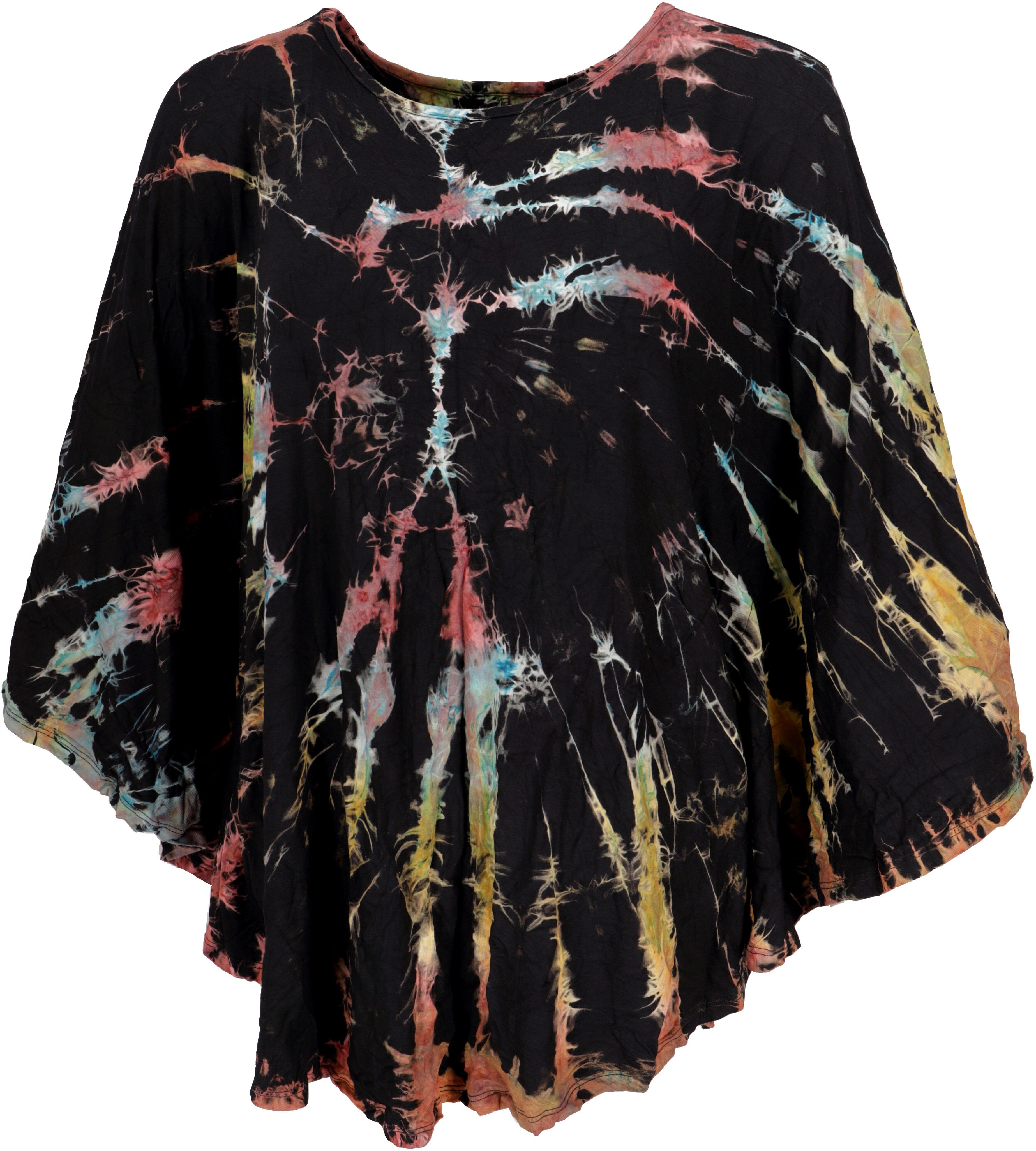Guru-Shop Longbluse Batik Poncho, Tunika, Unikat günstig online kaufen