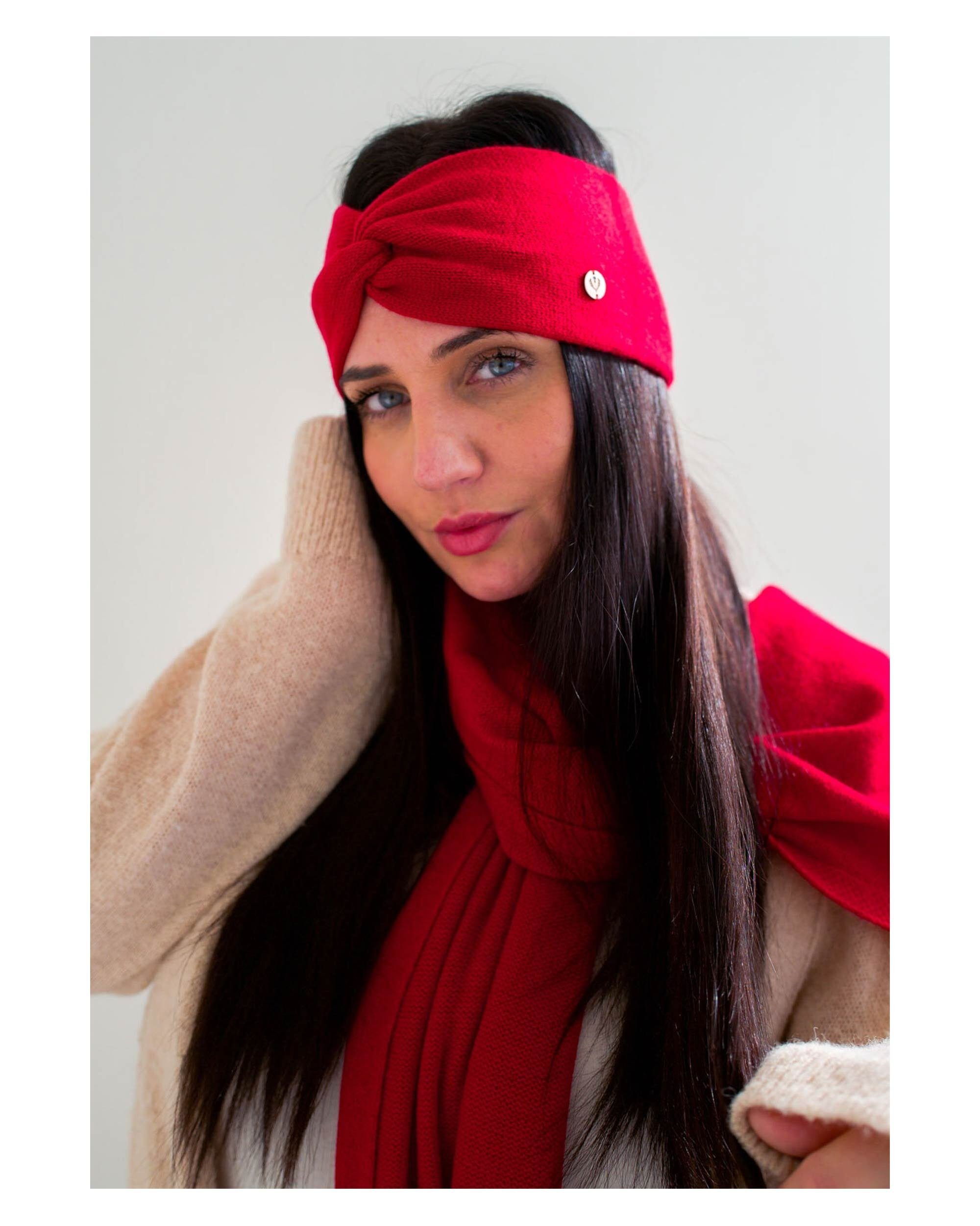 (1-St) rot Modeschal Schal, Fraas Kaschmir
