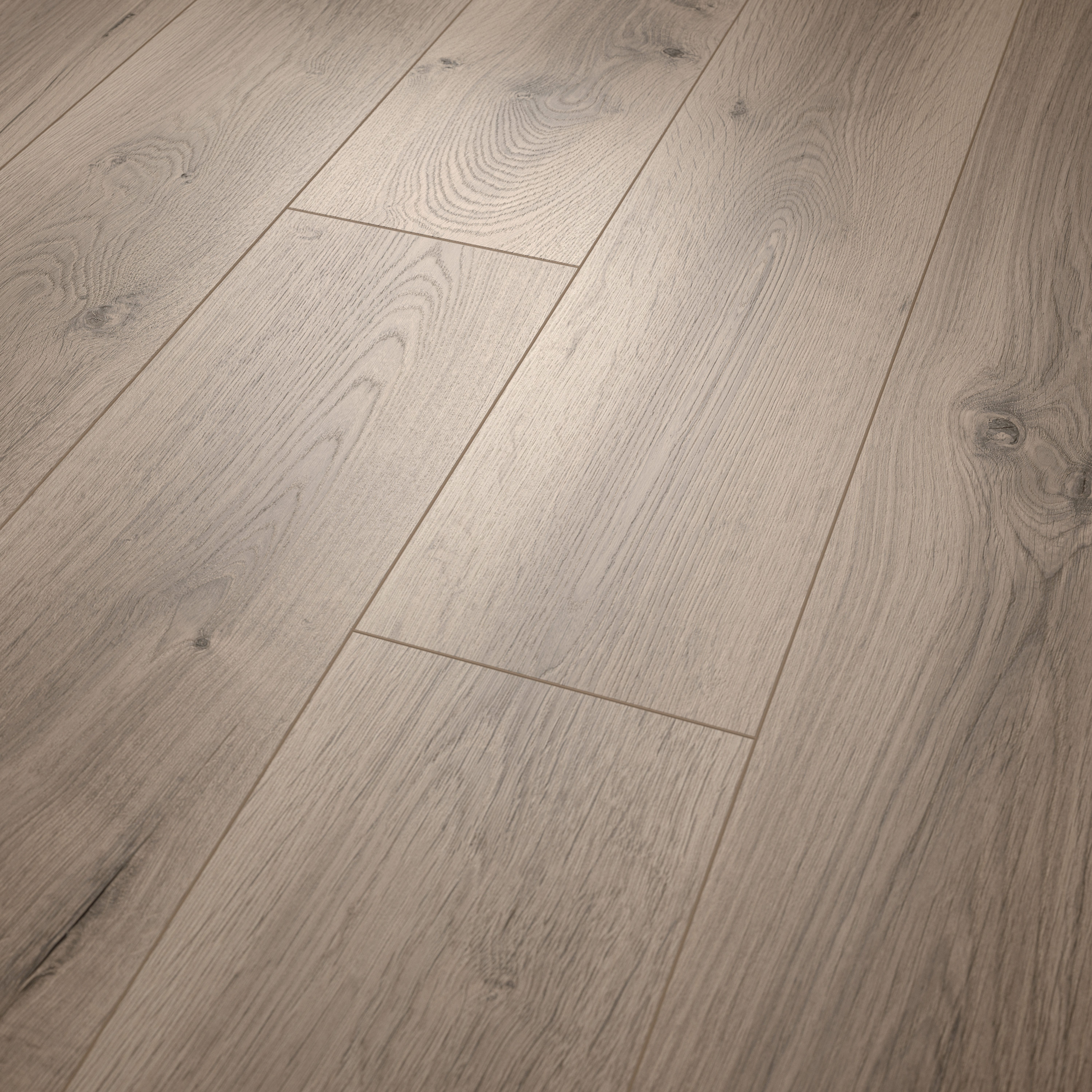 EGGER Laminat NatureSense Aqua EL2112 Pinot Eiche hellgrau, (8mm, 1,995qm), Wasserbeständig & Praktisch
