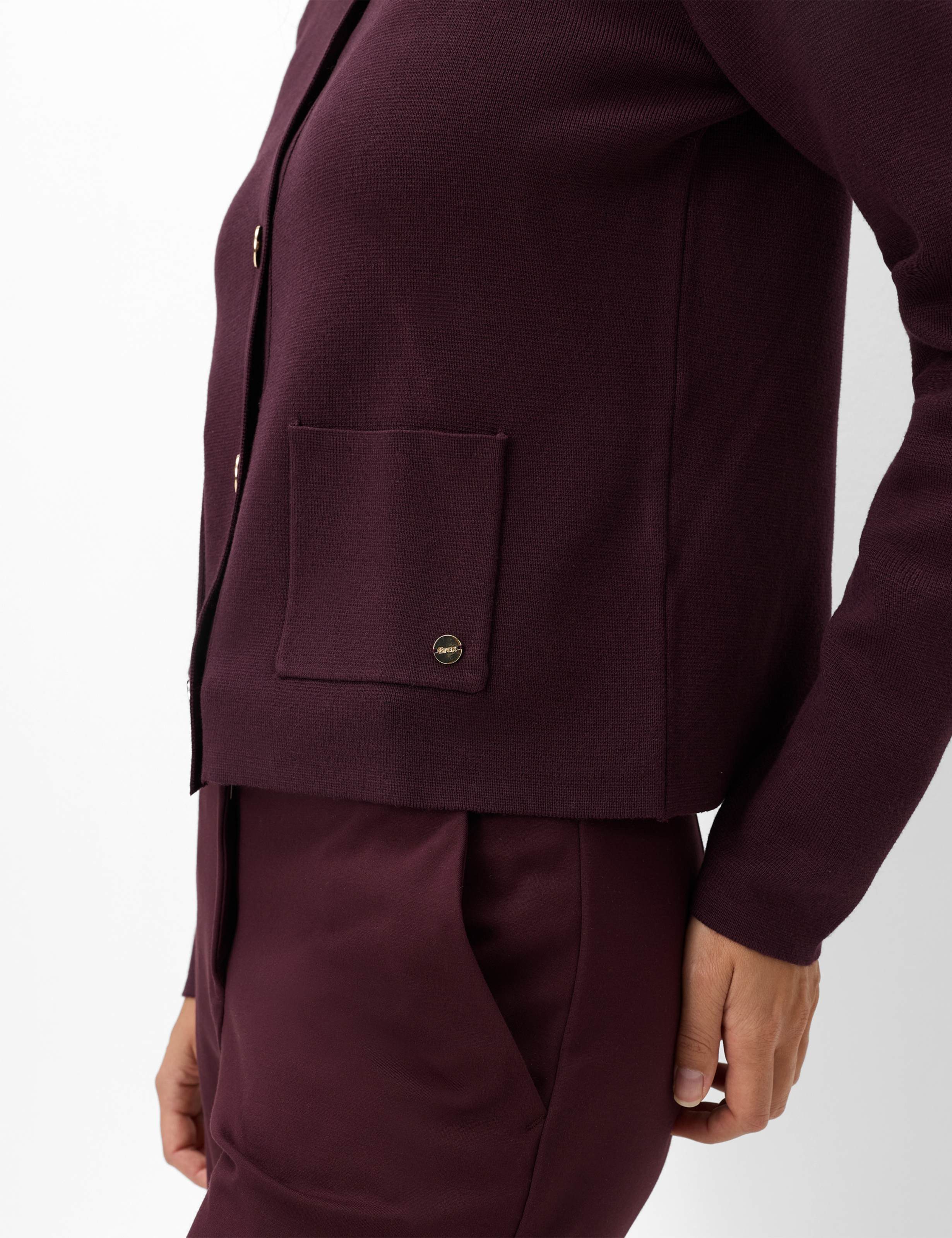 Brax Strickjacke Style AMI Easy Knit: Strickjacke im Viskosemix – Bild 4 von 5
