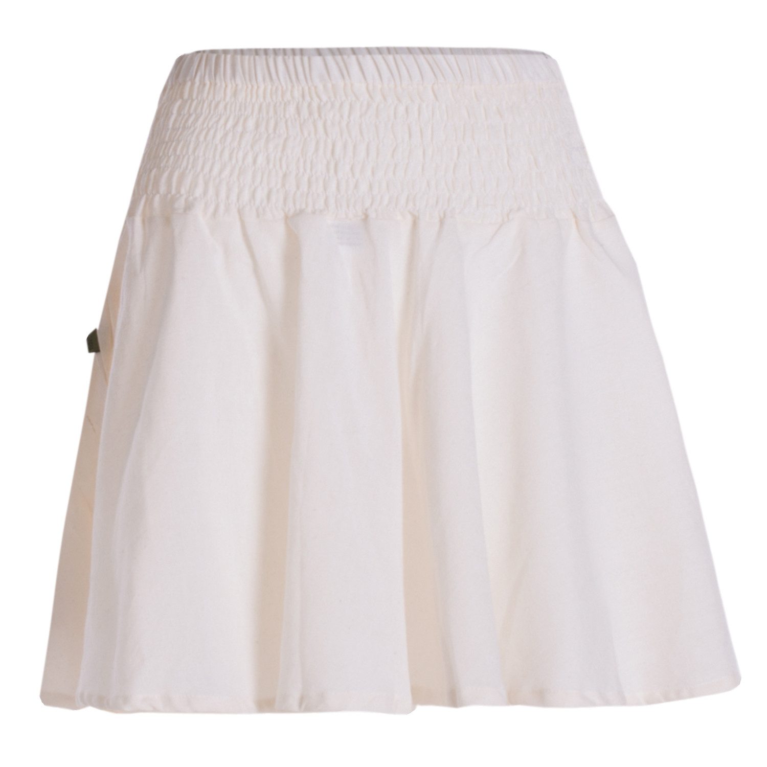 Vishes Minirock Damen Mini-Rock Baumwolle Casual günstig online kaufen