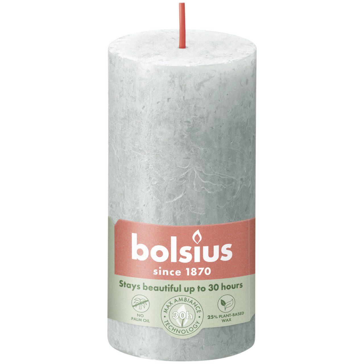 Bolsius Stumpenkerze Bolsius Rustik Stumpenkerze 100/50 günstig online kaufen