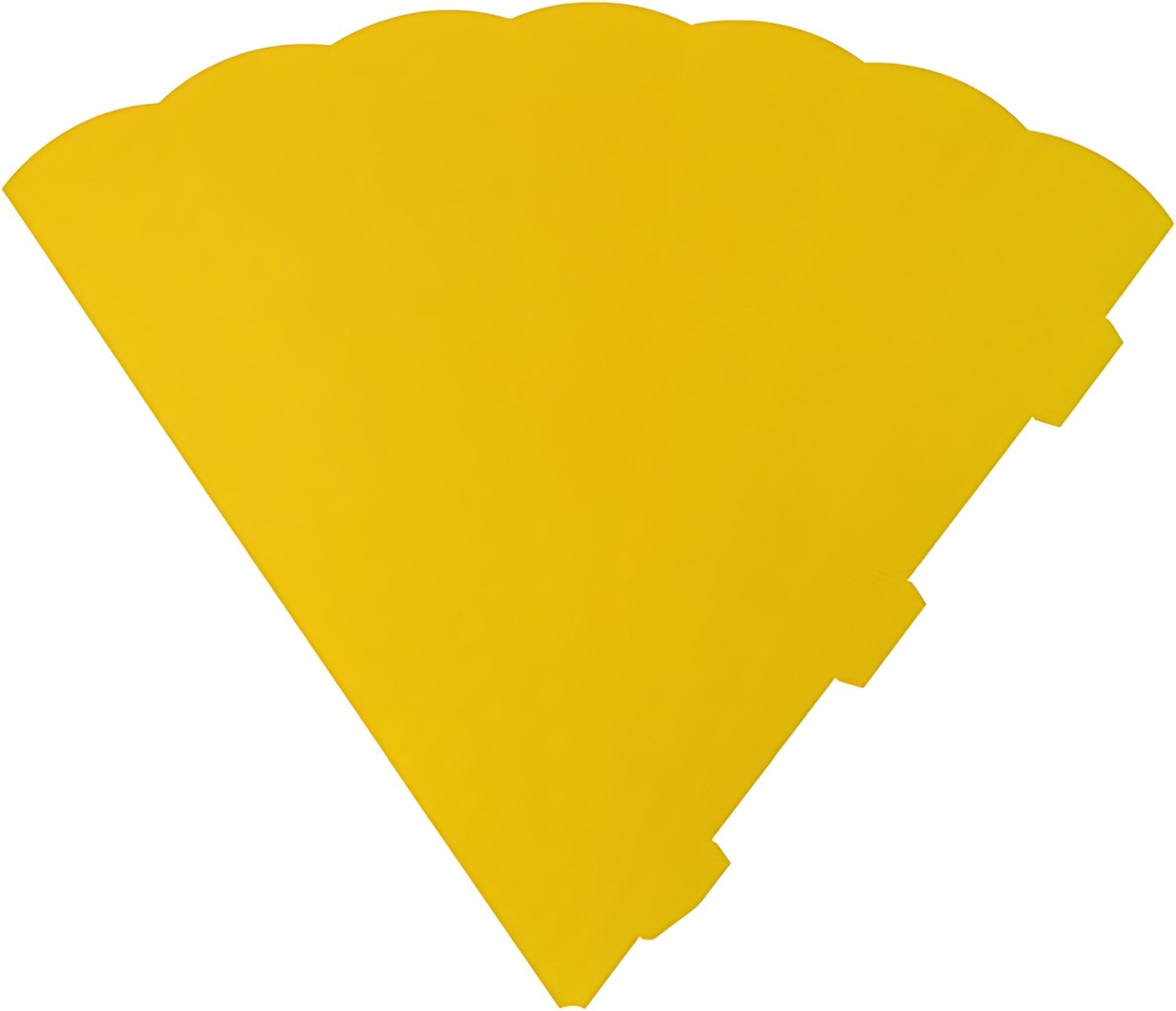 Heyda Schultüte HEYDA 204870080 Schultüten-Zuschnitt 69 cm gelb