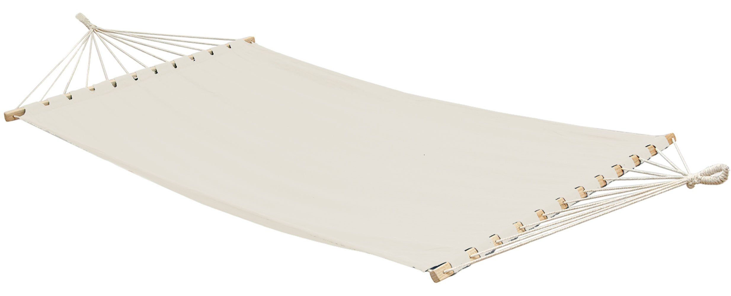 AMANKA Hängematte XXL Hängematte für 2 Personen 285x120cm bis 150 KG, 185-115 cm Hängematte Beige