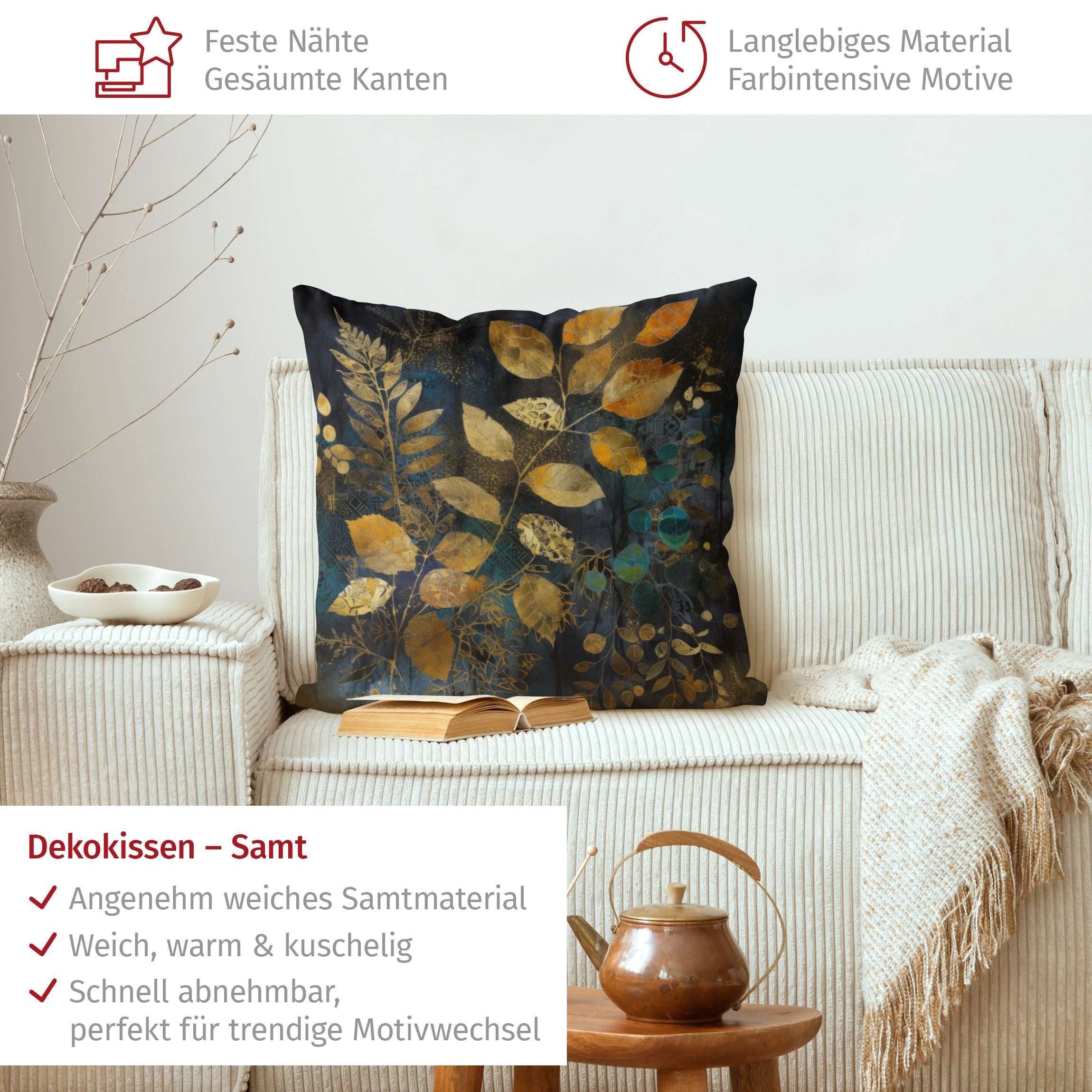 Bilderdepot24 Dekokissen drinnen Kissenhülle/ Sofakissen/ Zierkissen Kissenhülle schwarz mit Mo, Bezug mit / ohne Füllung Zierkissen Outdoor Sofa Bett