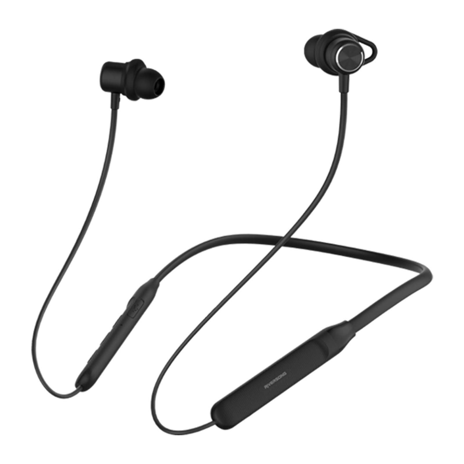 RIVERSONG Stream W Ohrhörer mit Nackenband wireless In-Ear-Kopfhörer (Stereo Headphones, Bluetooth, Headset, IPX4 wasserdicht und staubdicht, A2DP Bluetooth)