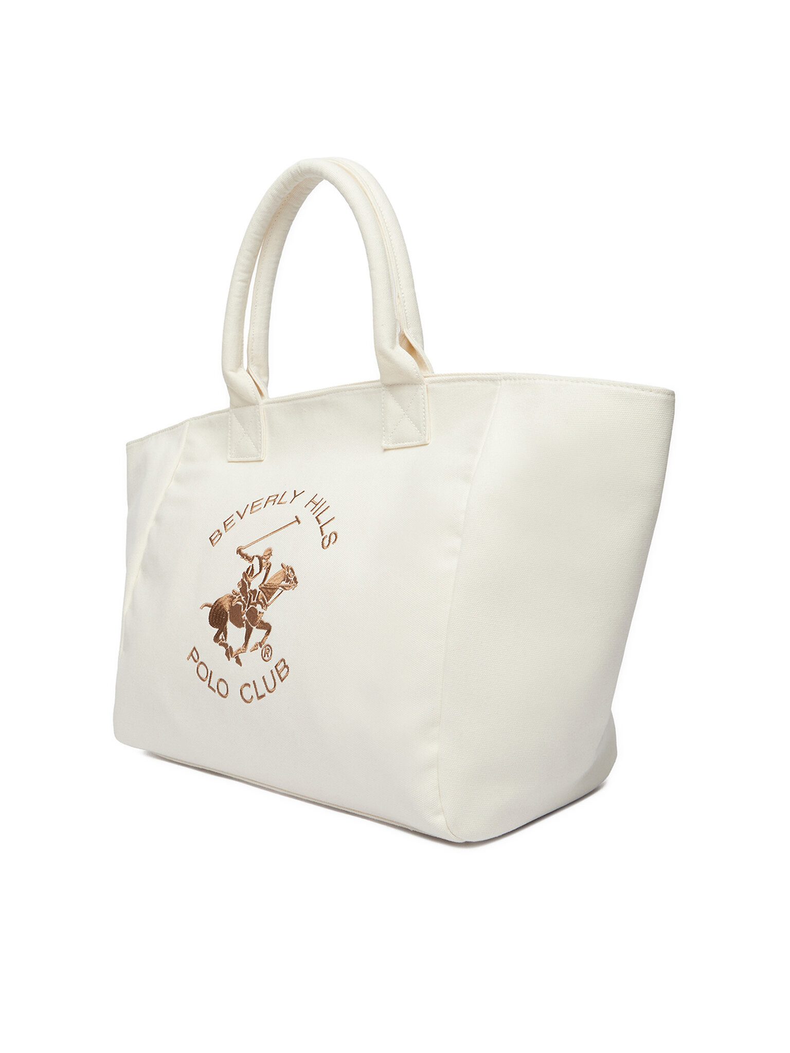 BEVERLY HILLS POLO CLUB Handtasche Beverly Hills Polo Club Damenhandtasche Beige BEVERLY HILLS POLO CLUB-