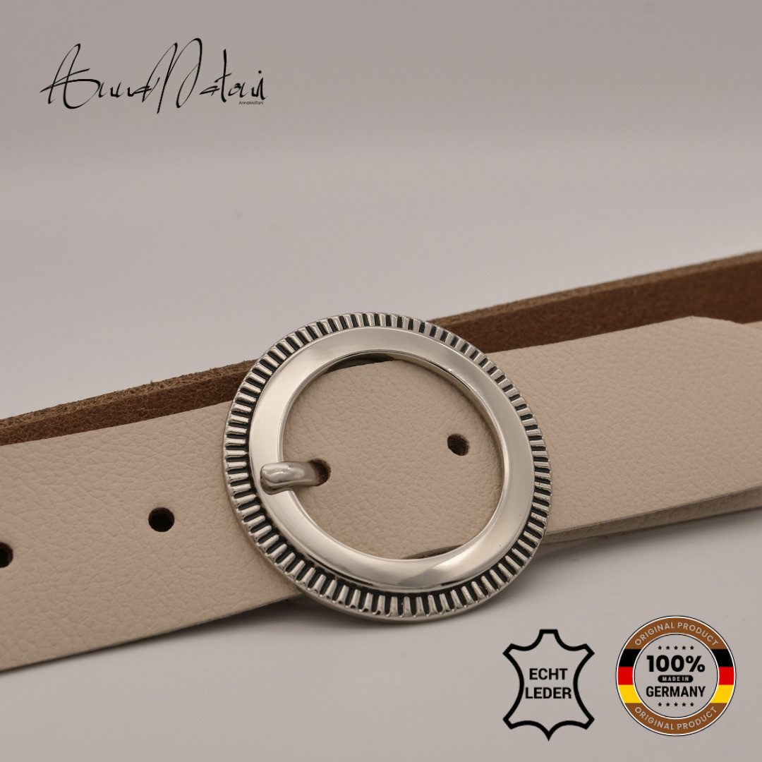 AnnaMatoni Ledergürtel AnnaMatoni Ledergürtel Glim2 Ledergürtel günstig online kaufen