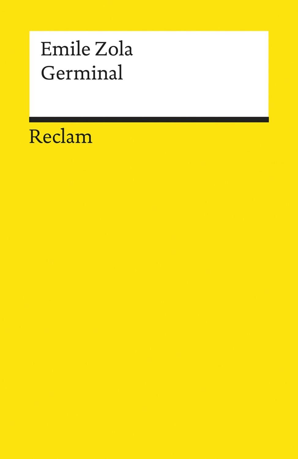 Germinal / Emile Zola