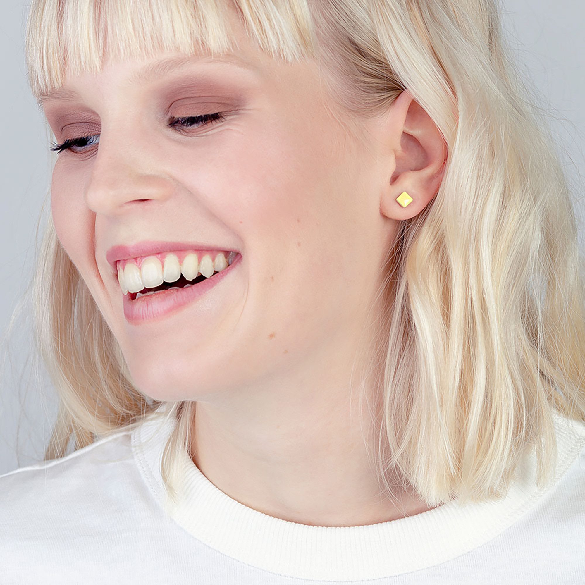 ALEXASCHA Paar Ohrstecker Minimalistische Keramik Stecker günstig online kaufen