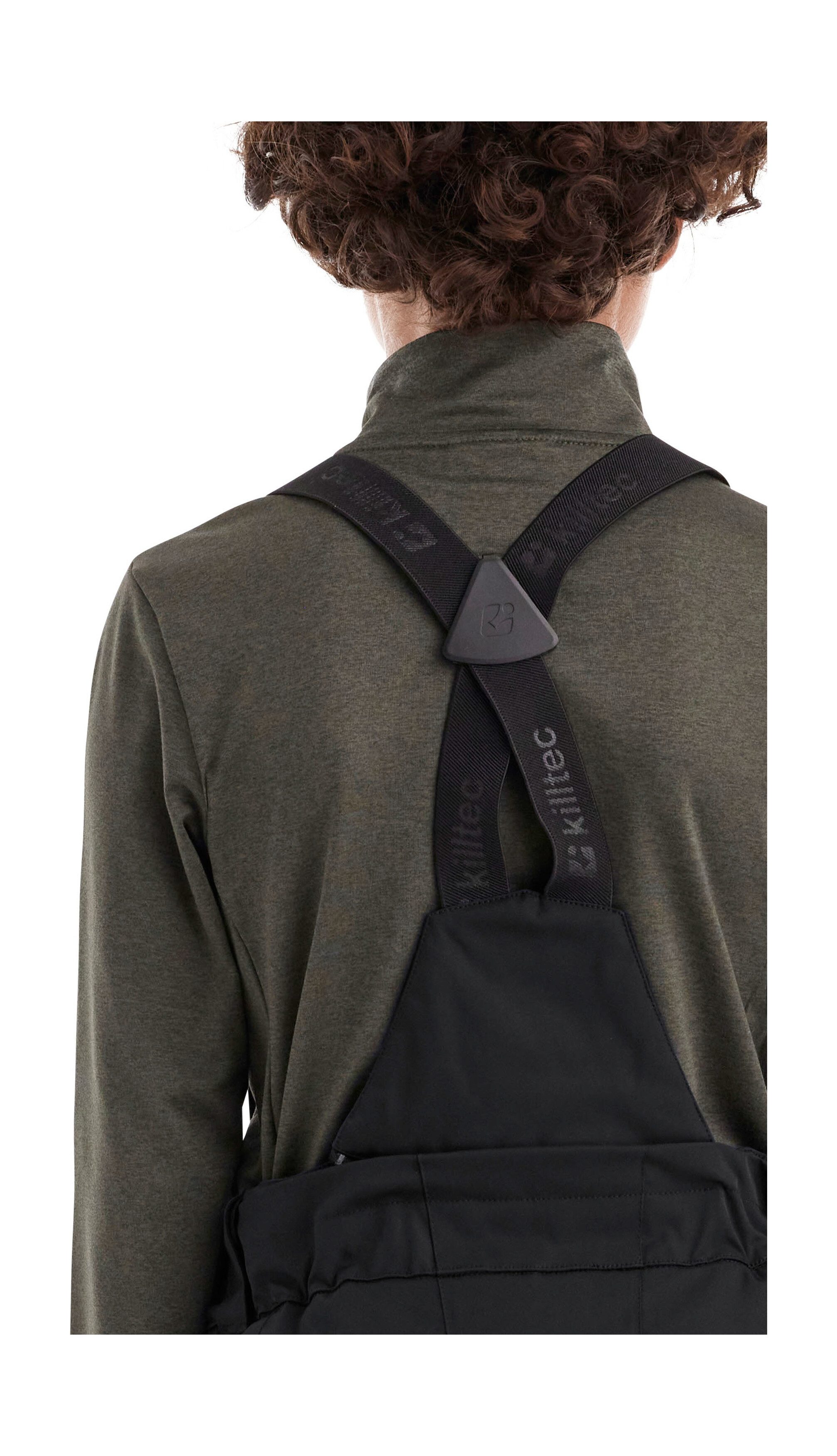 Killtec Skihose Boys Skihose 242 Wasserdichte Skihose mit abnehmbarem Latz und verstellbarem Bund