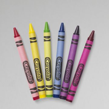 Crayola® Wachsmalstift, (6-tlg), Set inklusive Papierrolle und Aufbewahrungsbox Bleistift