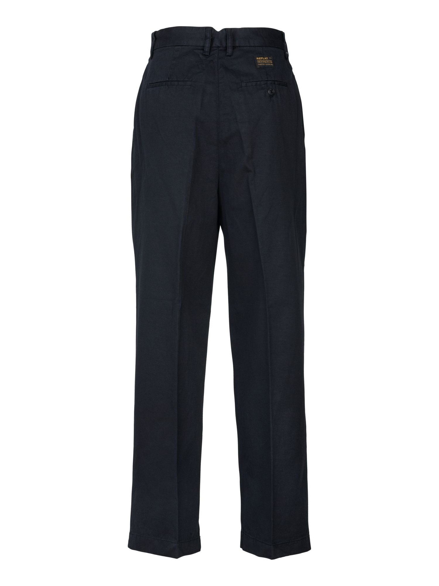 Replay Stoffhose Gerade geschnittene Leinenhose günstig online kaufen