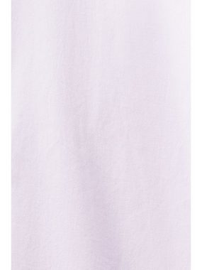 Esprit Langarmbluse Oversize-Bluse aus Baumwoll-Popeline