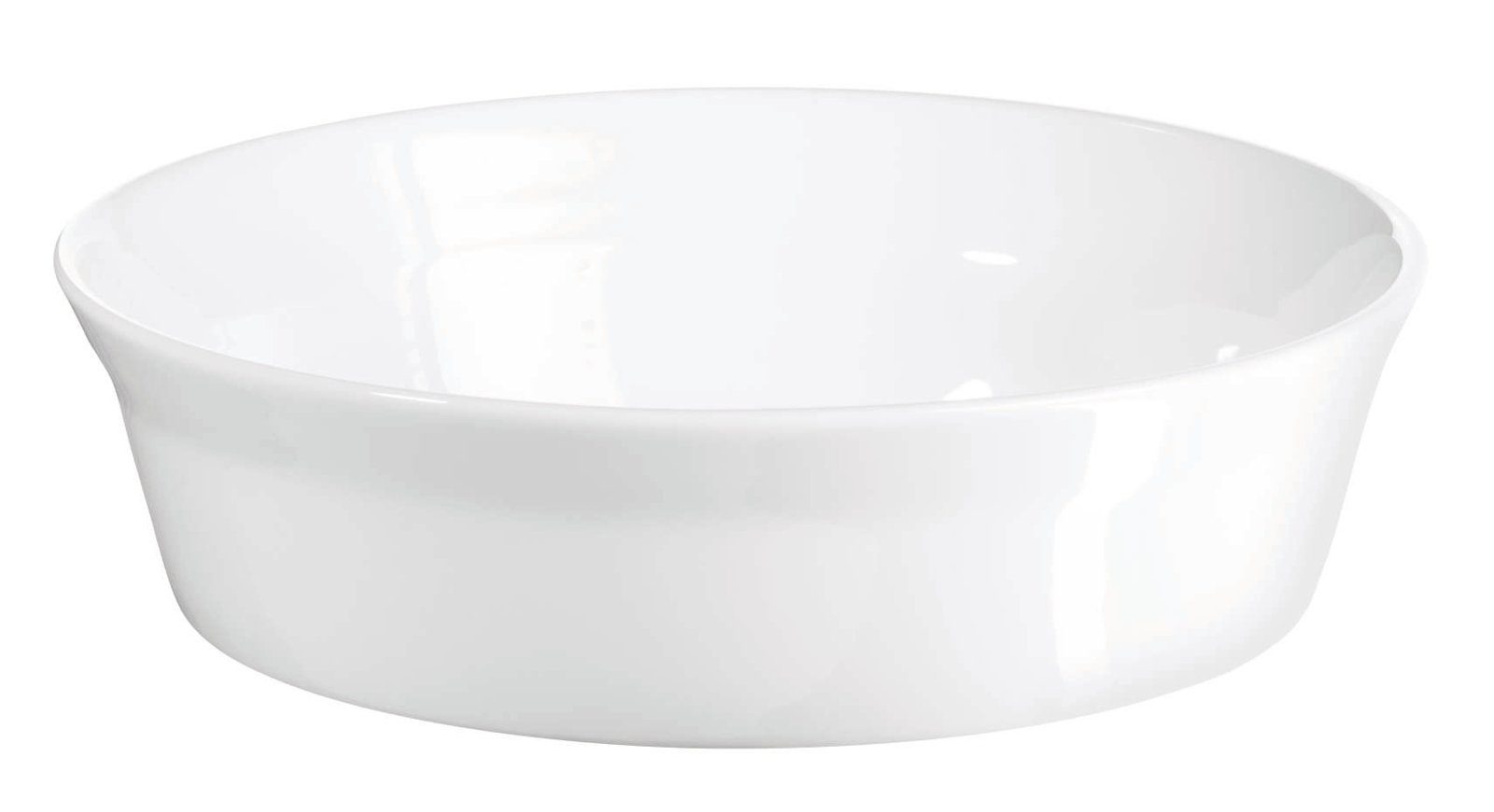 ASA SELECTION Auflaufform 250°C Gratin Form rund 20 cm, Porzellan, Küche, Kochen, Backen