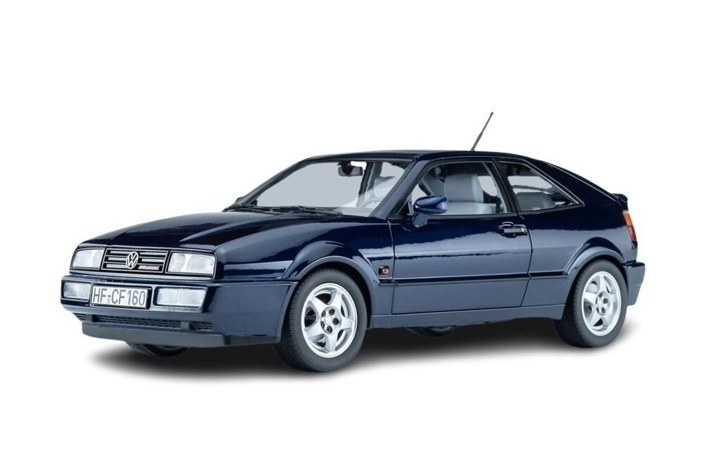 Norev Modellauto VW Corrado G60 1992 dunkelblau, Maßstab 1:18