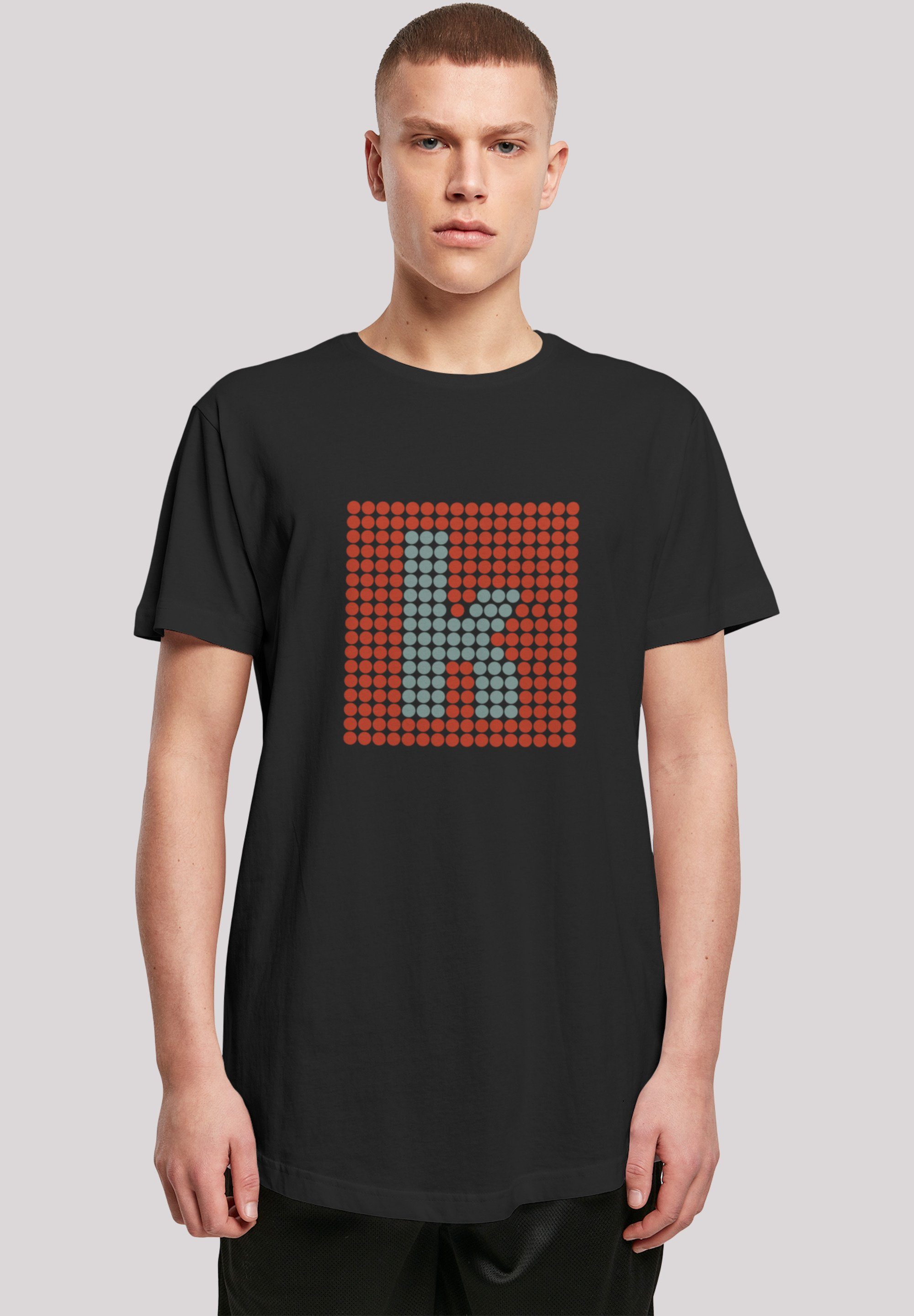 F4NT4STIC T-Shirt The Killers Rock Band K Glow Black Print schwarz