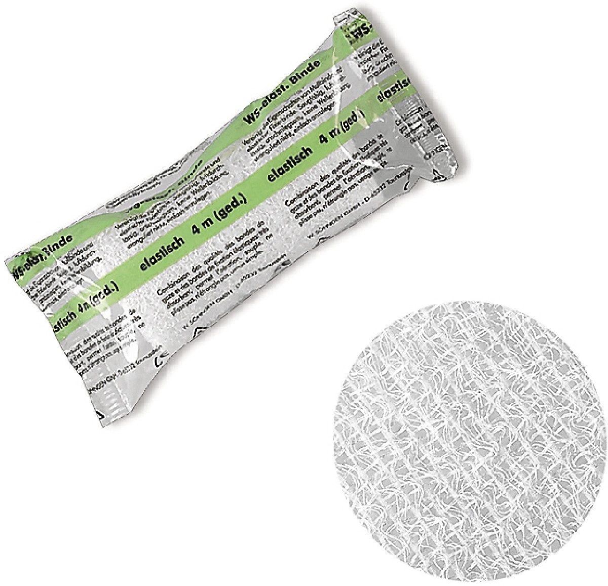 Söhngen Erste-Hilfe-Set Mullbinde WS-elastisch 4mx10cm