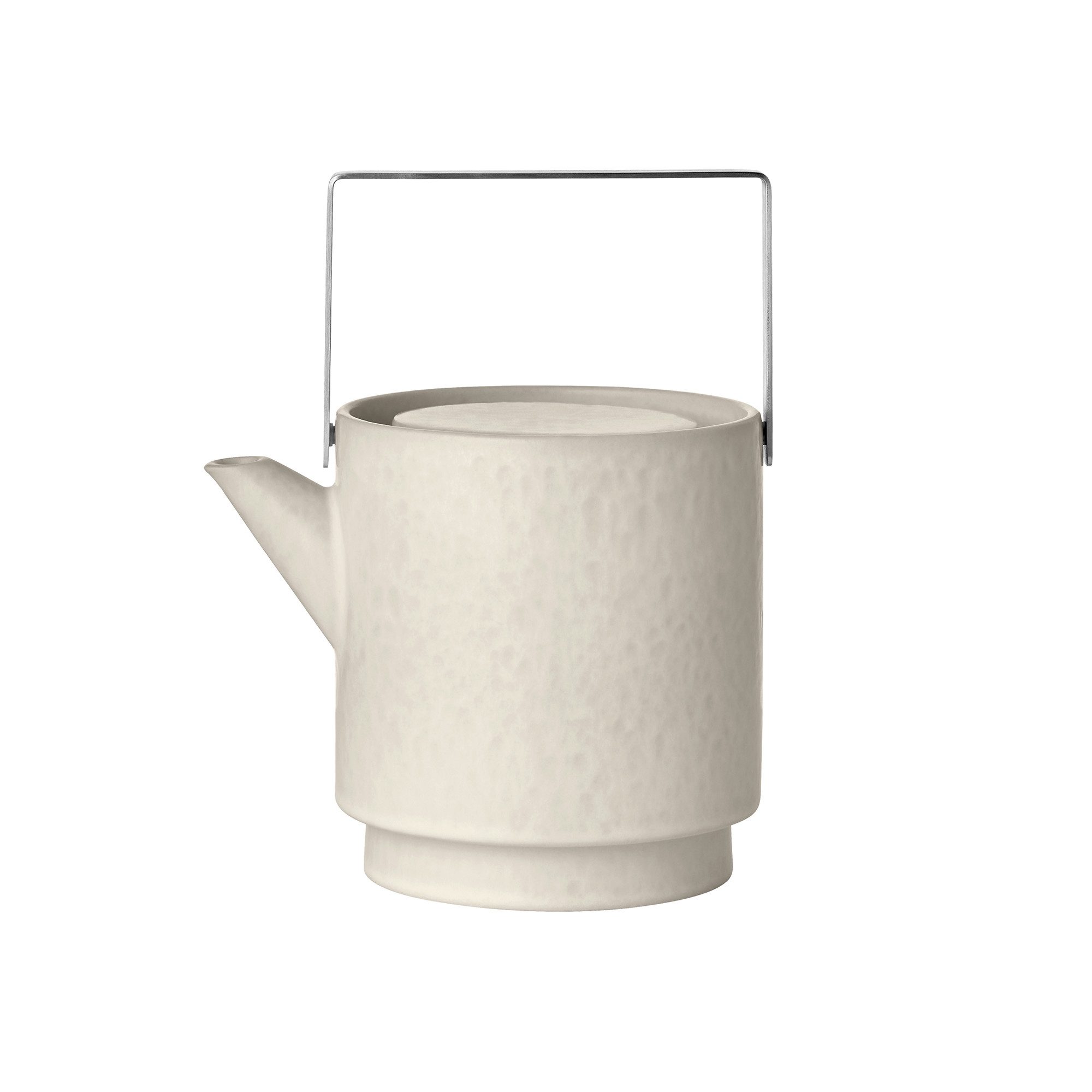 blomus Teekanne -MAKOTO- Teekanne mit Deckel, Kanne für Tee: Modernes Design, 1 l, (1-St), Zeitlose Teekanne, inkl. Teesieb, Metallhenkel mit sicherem Halt