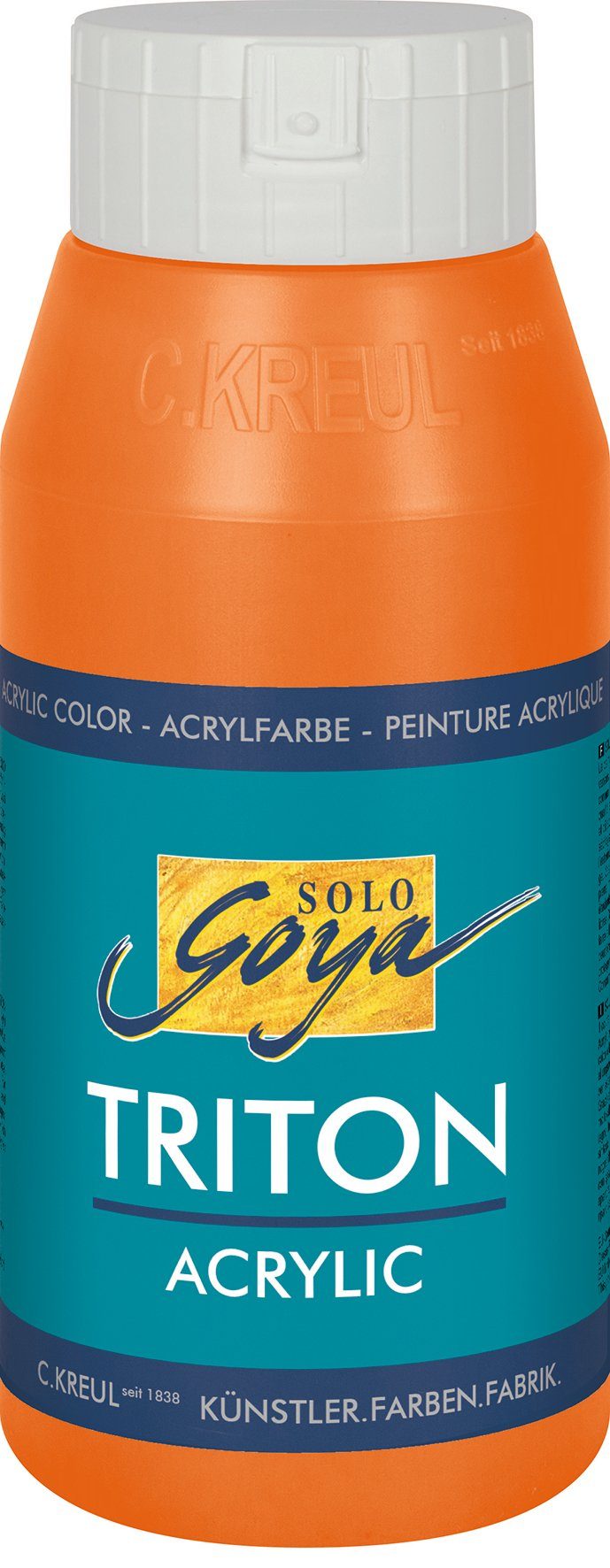 Kreul Acrylfarbe Solo Triton Goya 750 Aprikose ml Acrylic