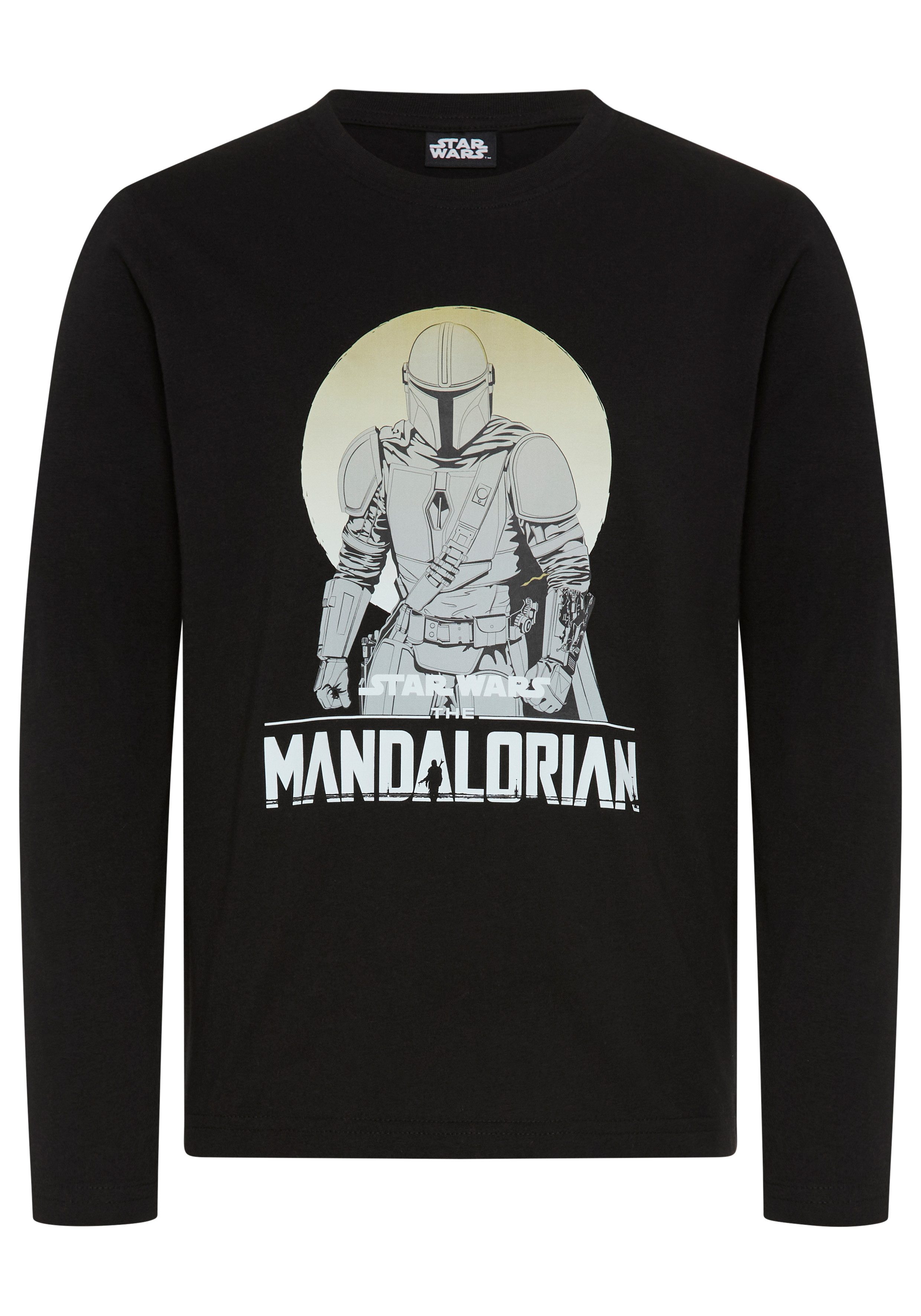 KIDSWORLD Langarmshirt STAR WARS: MANDALORIAN Shirt, Disney Disney-Shirt, Basic-Passform, Langarm, modischer Stil – Bild 5 von 5