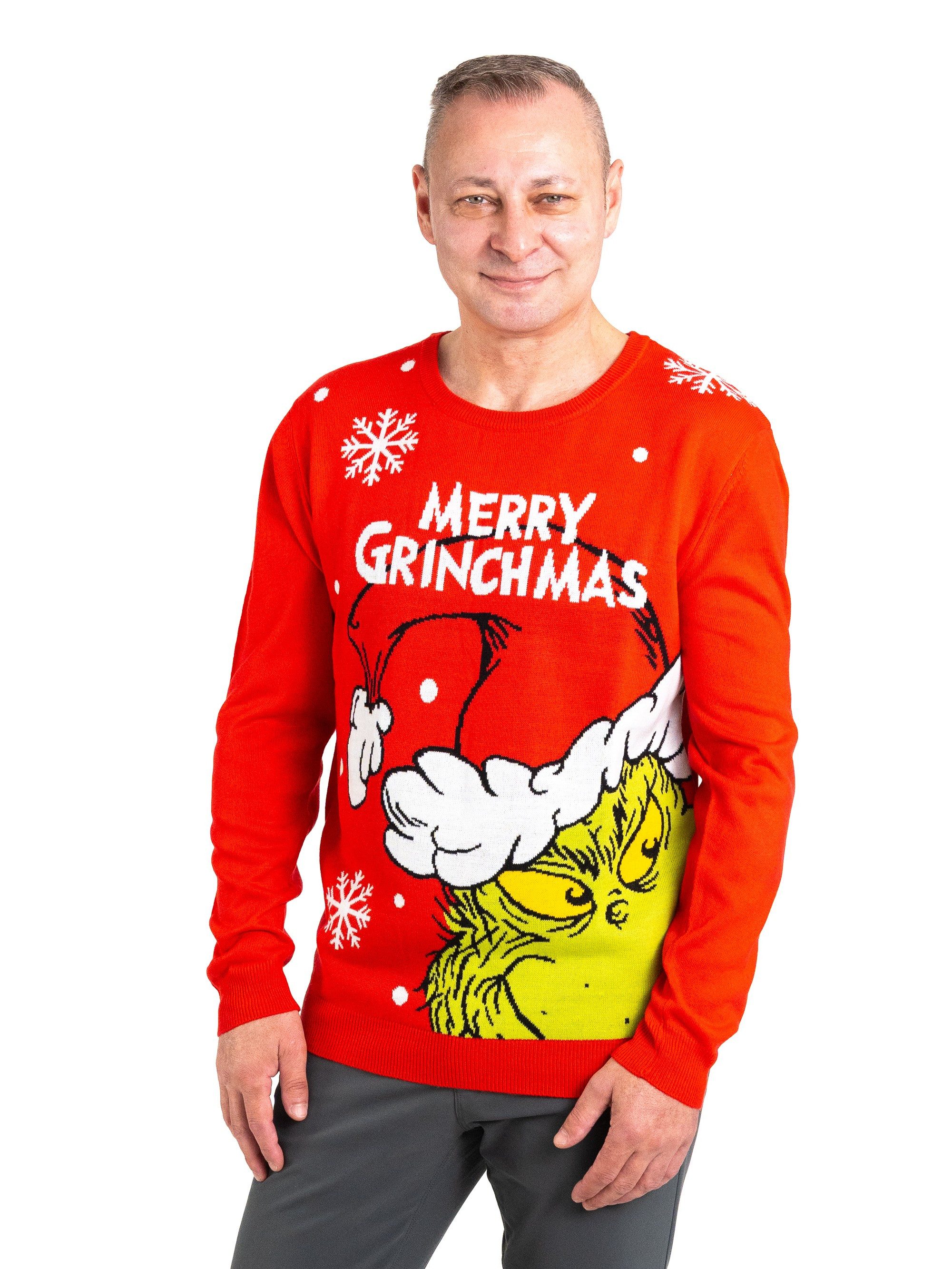 Weihnachtspullover The Grinch Weihnachtspullover Winter Pullover Ugly Christmas Sweater