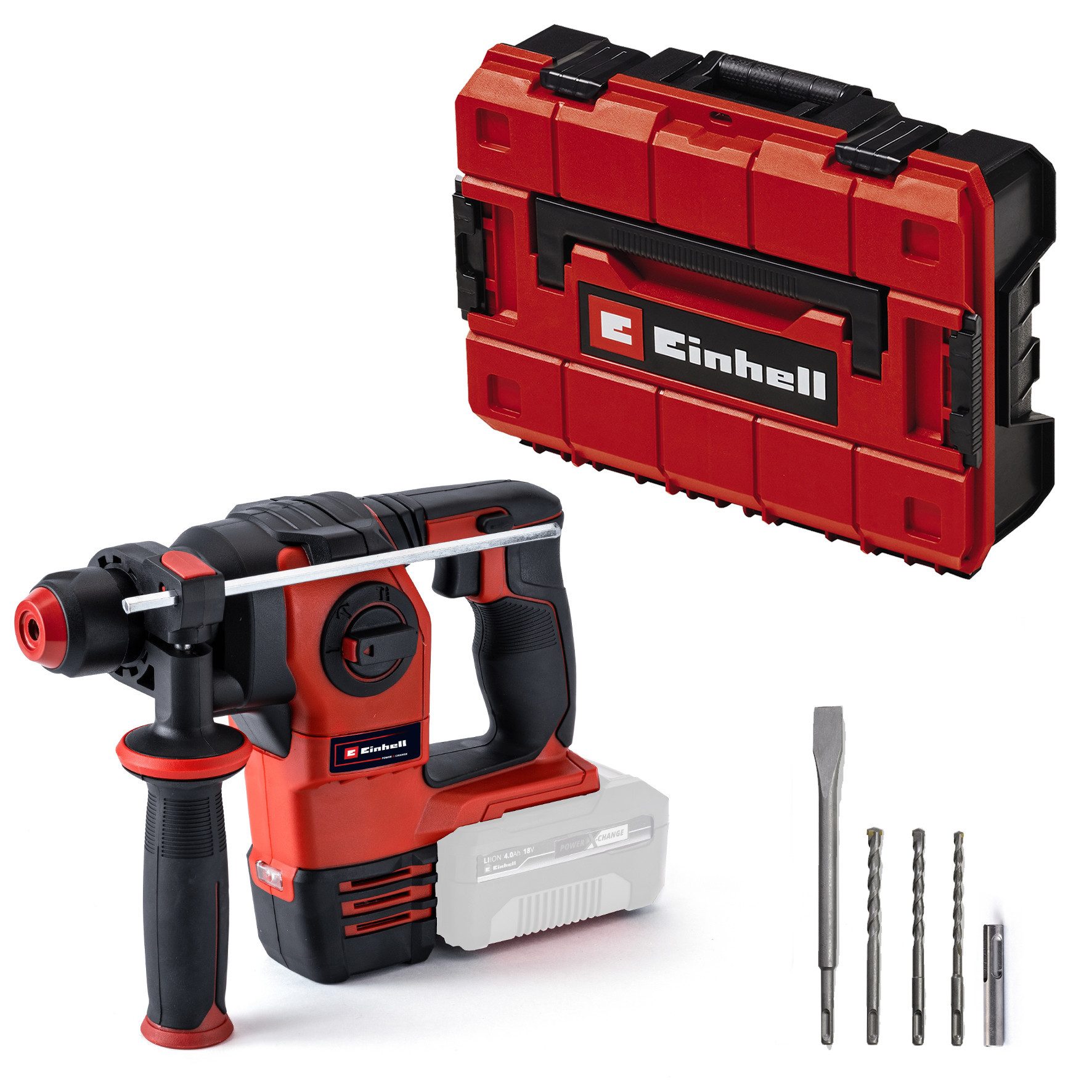 Einhell Akku-Bohrhammer TP-HD 18/22 Li BL +4 - Solo