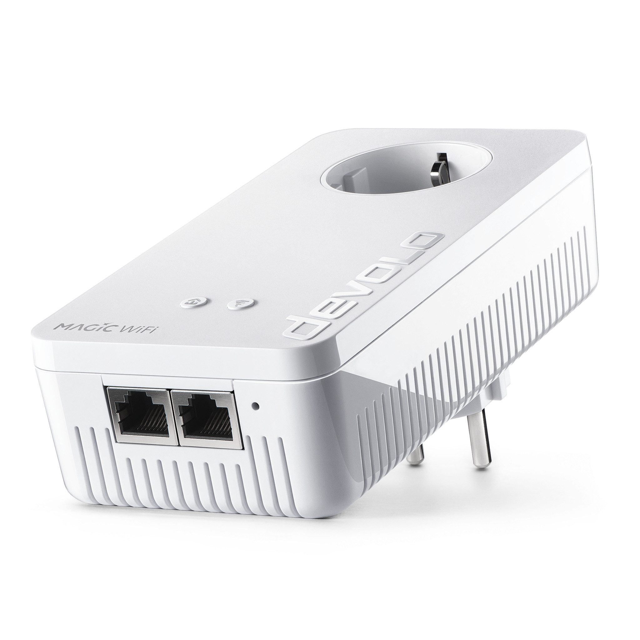 DEVOLO Magic 2 WiFi next Reichweitenverstärker, Powerline Mesh WLAN Verstärker 1x Erweiterungsadapter